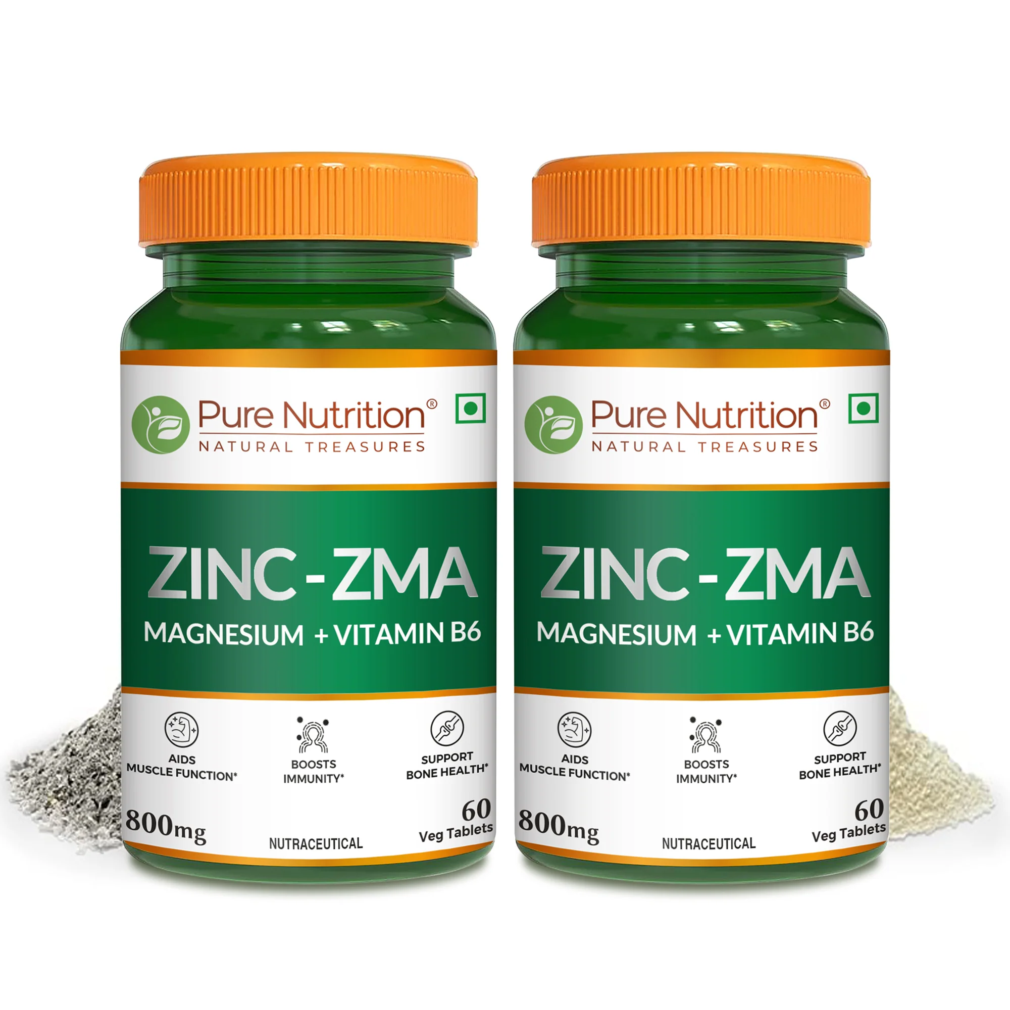 Pure Nutrition ZMA – Zinc, Magnesium & Vitamin B6 Tablets - Image 11