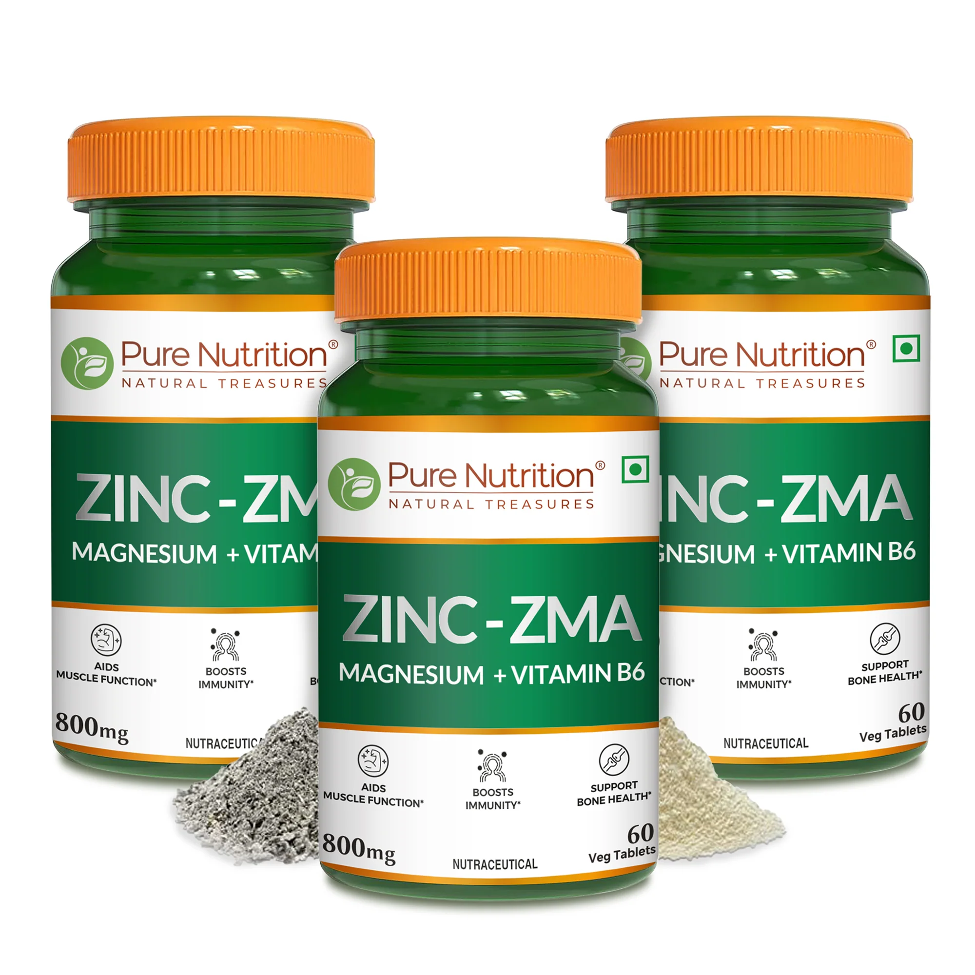 Pure Nutrition ZMA – Zinc, Magnesium & Vitamin B6 Tablets - Image 12