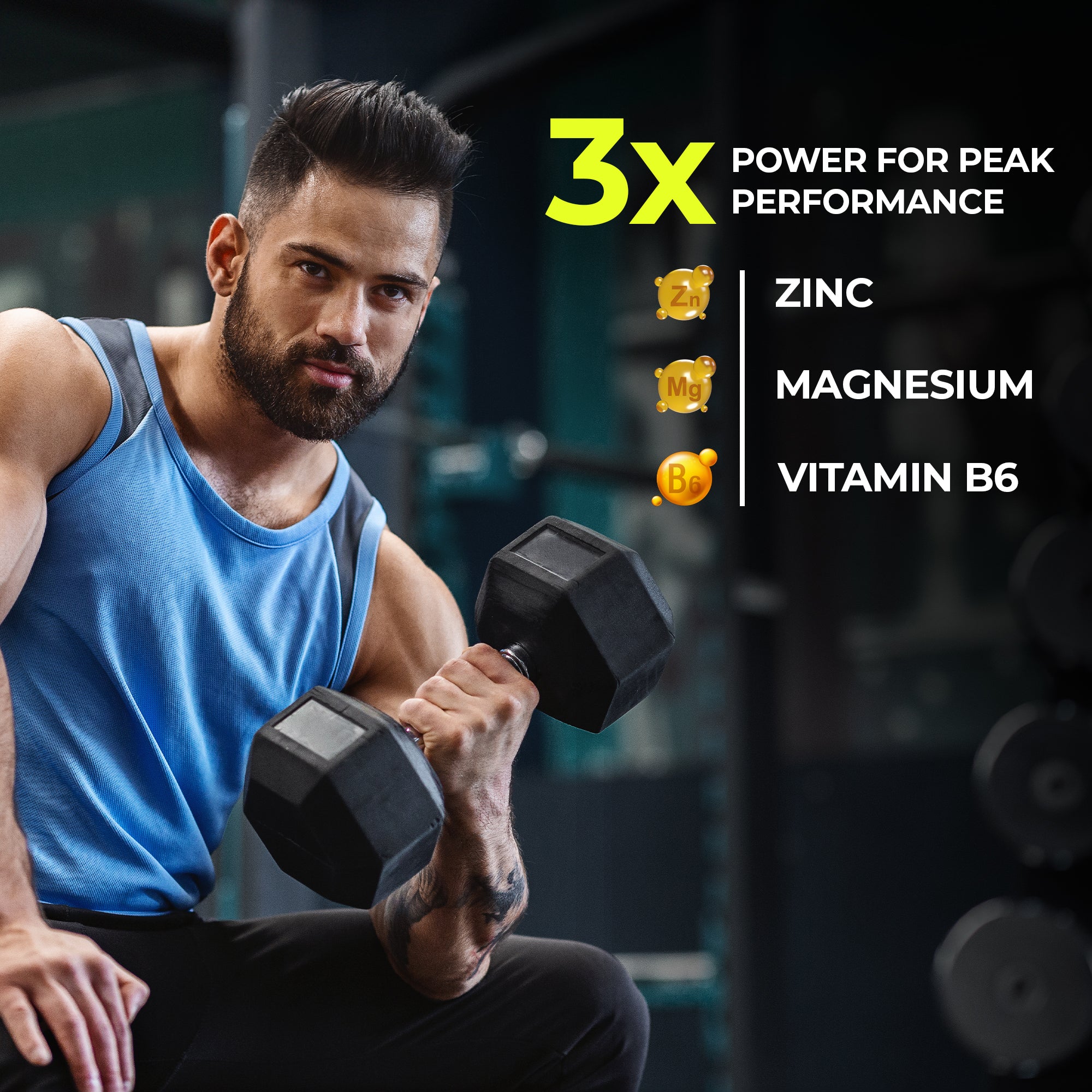 Pure Nutrition ZMA – Zinc, Magnesium & Vitamin B6 Tablets - Image 8