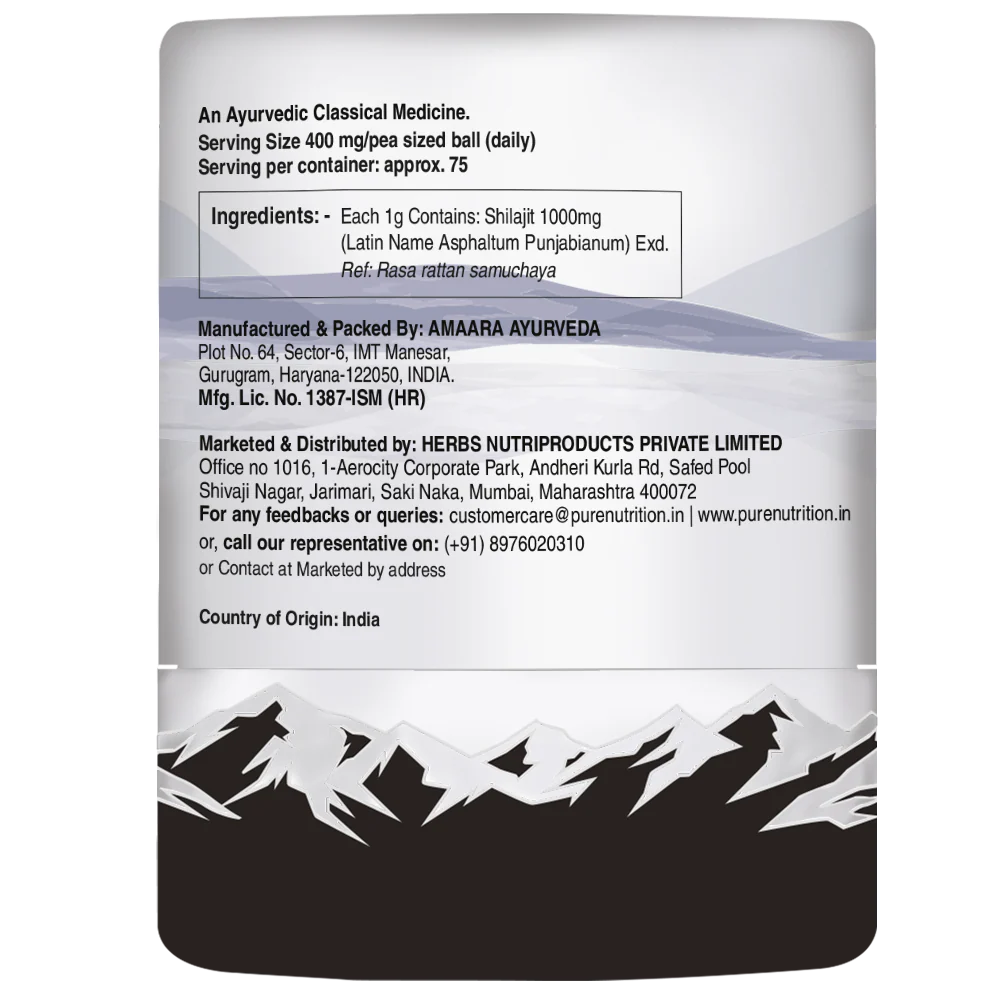 Pure Himalayan Shilajit Resin – 20g Authentic Mineral Extract - Image 6