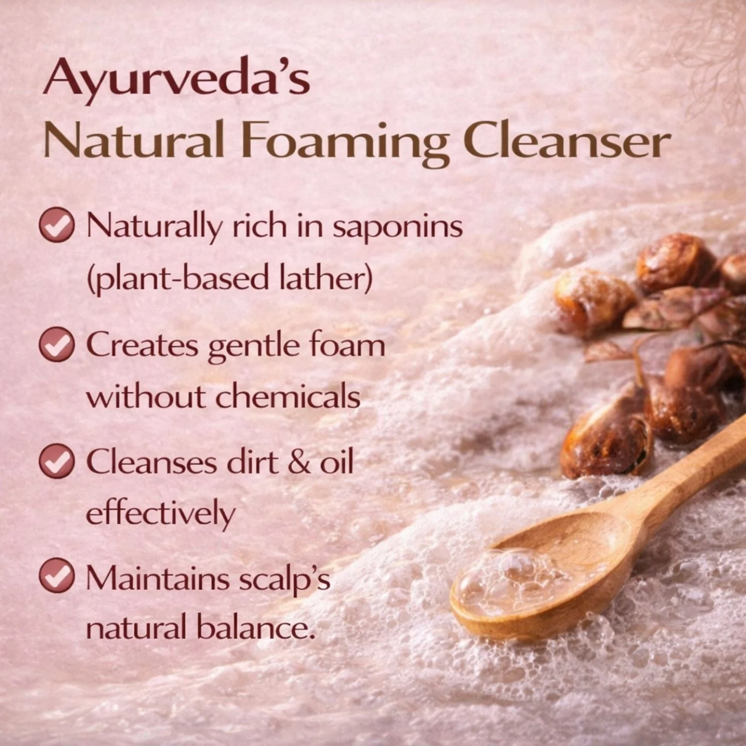 Pure Nutrition Aritha Powder (Sapindus Mukorossi) – Natural Herbal Hair Cleanser - Image 6