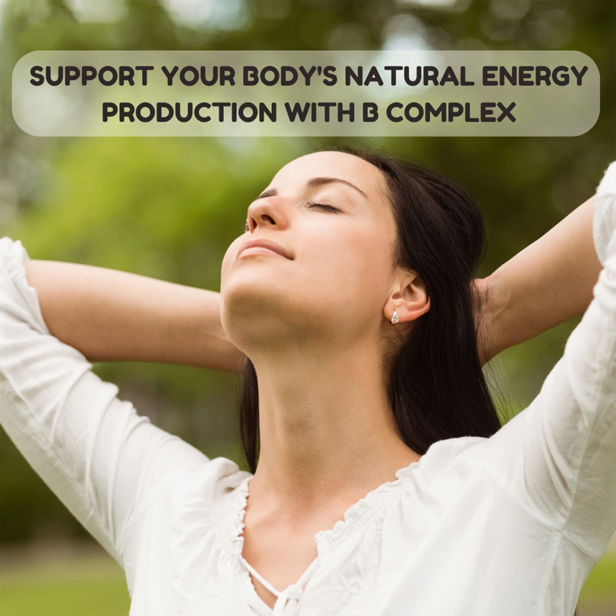 Pure Nutrition B-Complex – 100% RDA of B Vitamins | Energy & Immunity Support | 120 Veg Tablets - Image 2