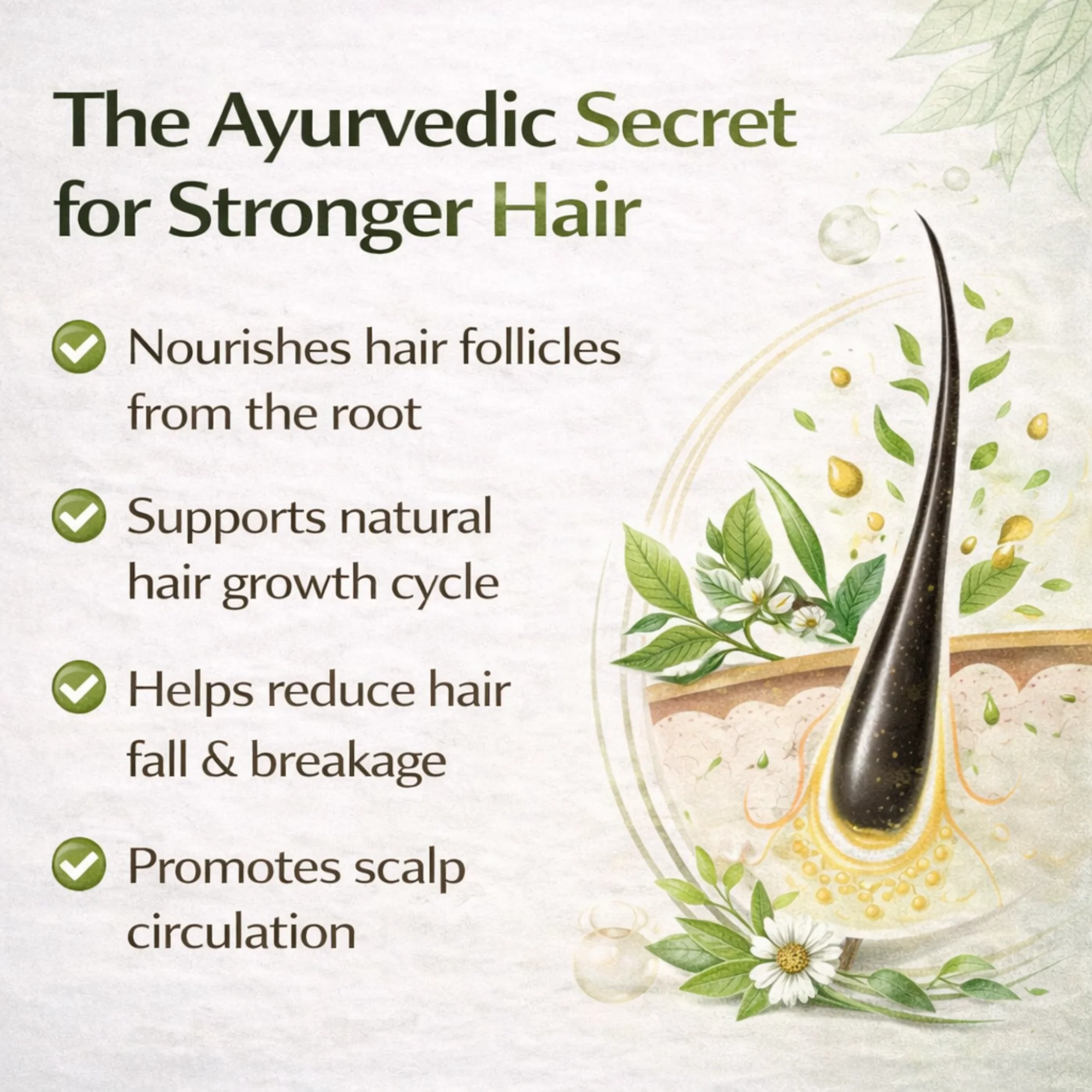 Pure Nutrition Bhringraj Powder| Herbal Powder for Hair Care - Image 4