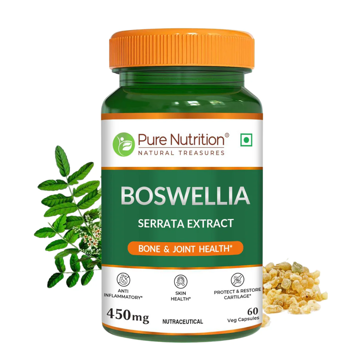 Boswellia Serrata Extract – 450mg | Bone & Joint Health | 60 Veg Capsules - Image 10