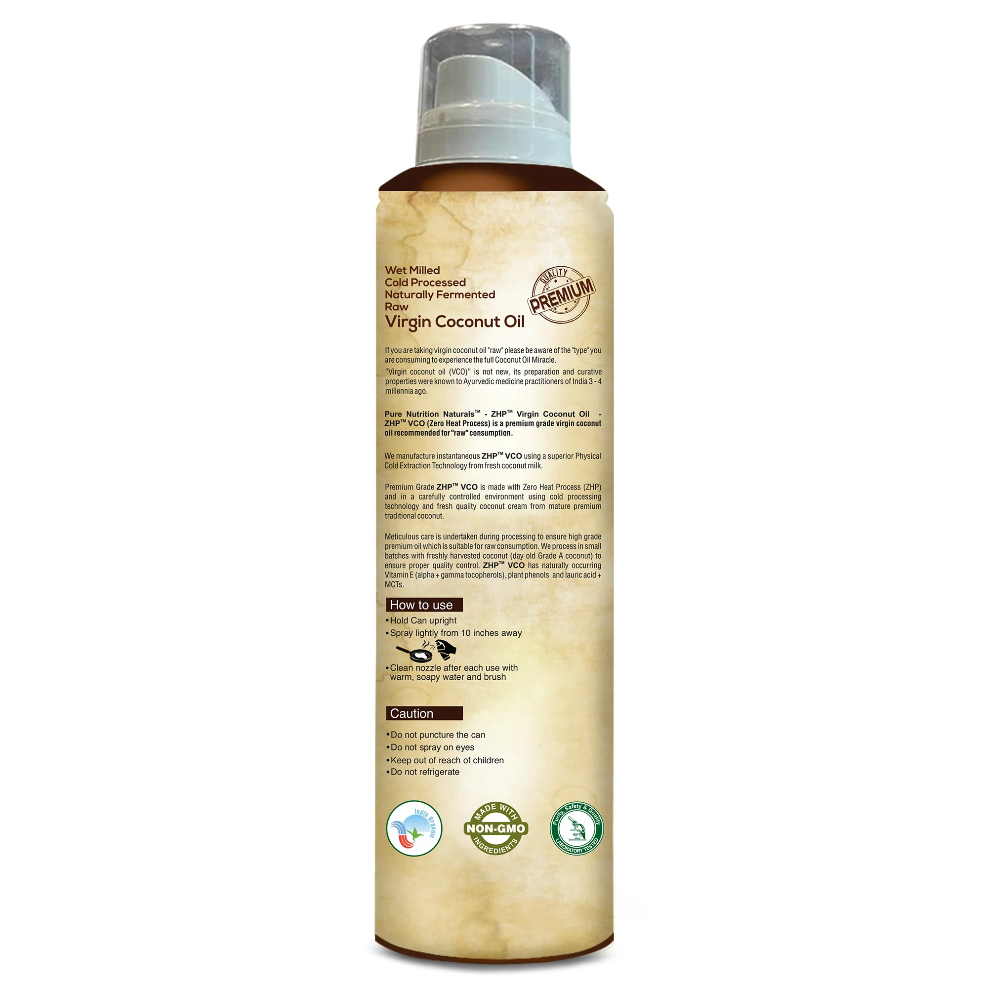 Coconut Oil Cooking Spray 200ml | 100% Organic, Extra Virgin, Cold Pressed | Low Calorie Cooking - Image 7