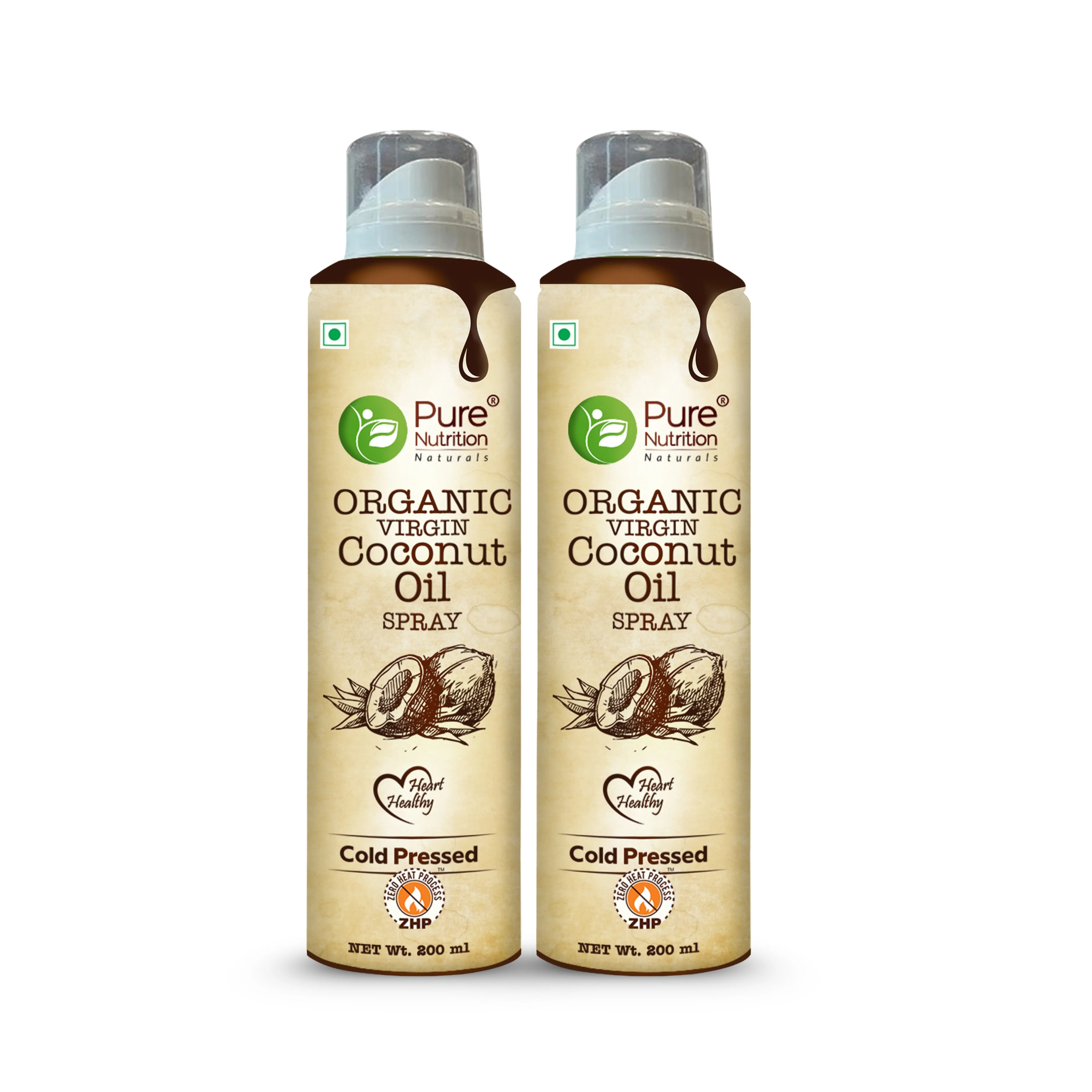 Coconut Oil Cooking Spray 200ml | 100% Organic, Extra Virgin, Cold Pressed | Low Calorie Cooking - Image 8