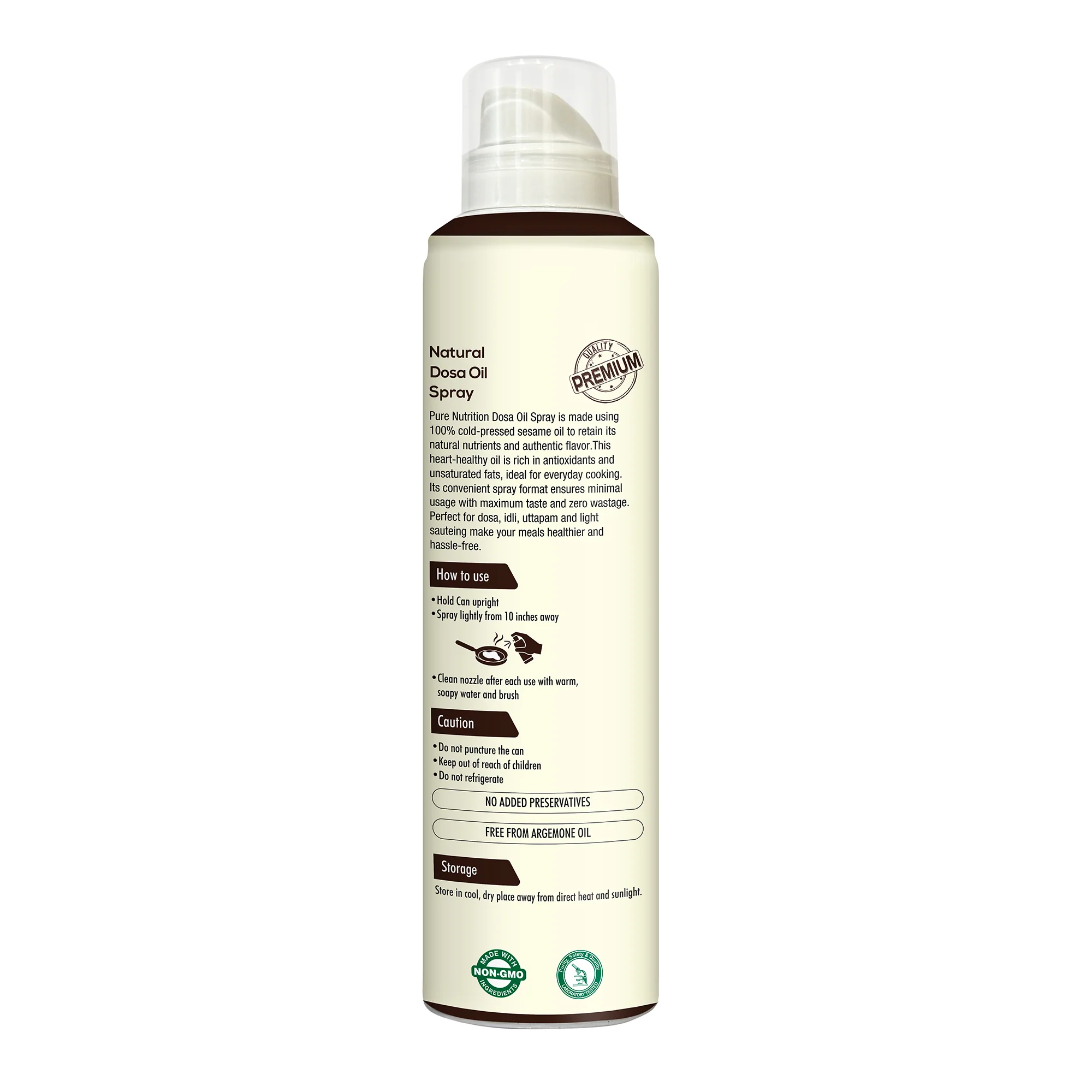Pure Nutrition Dosa Oil Spray – Cold Pressed Sesame Oil - Image 7