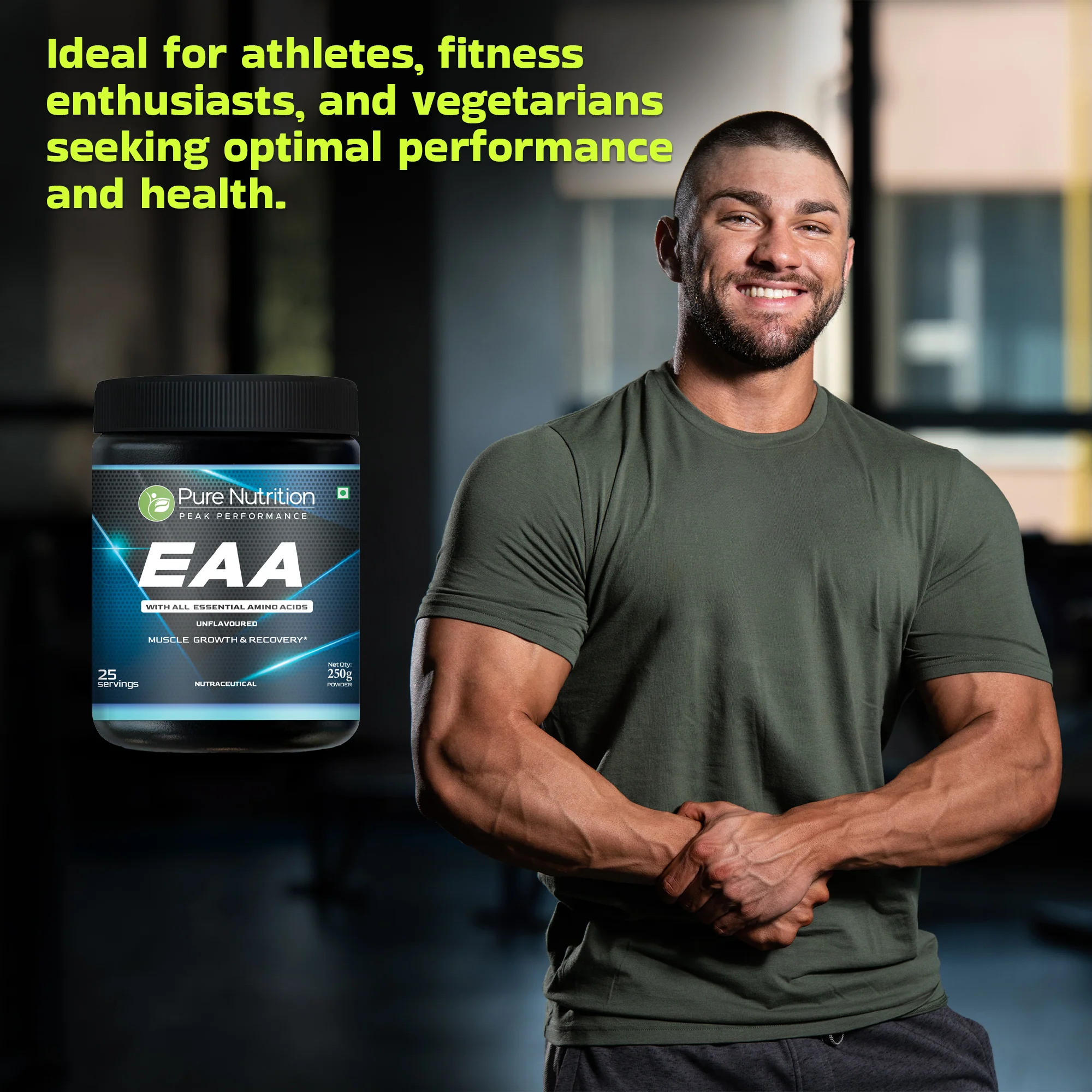 Pure Nutrition EAA Powder | With All 9 Essential Amino Acids | Unflavoured - Image 8