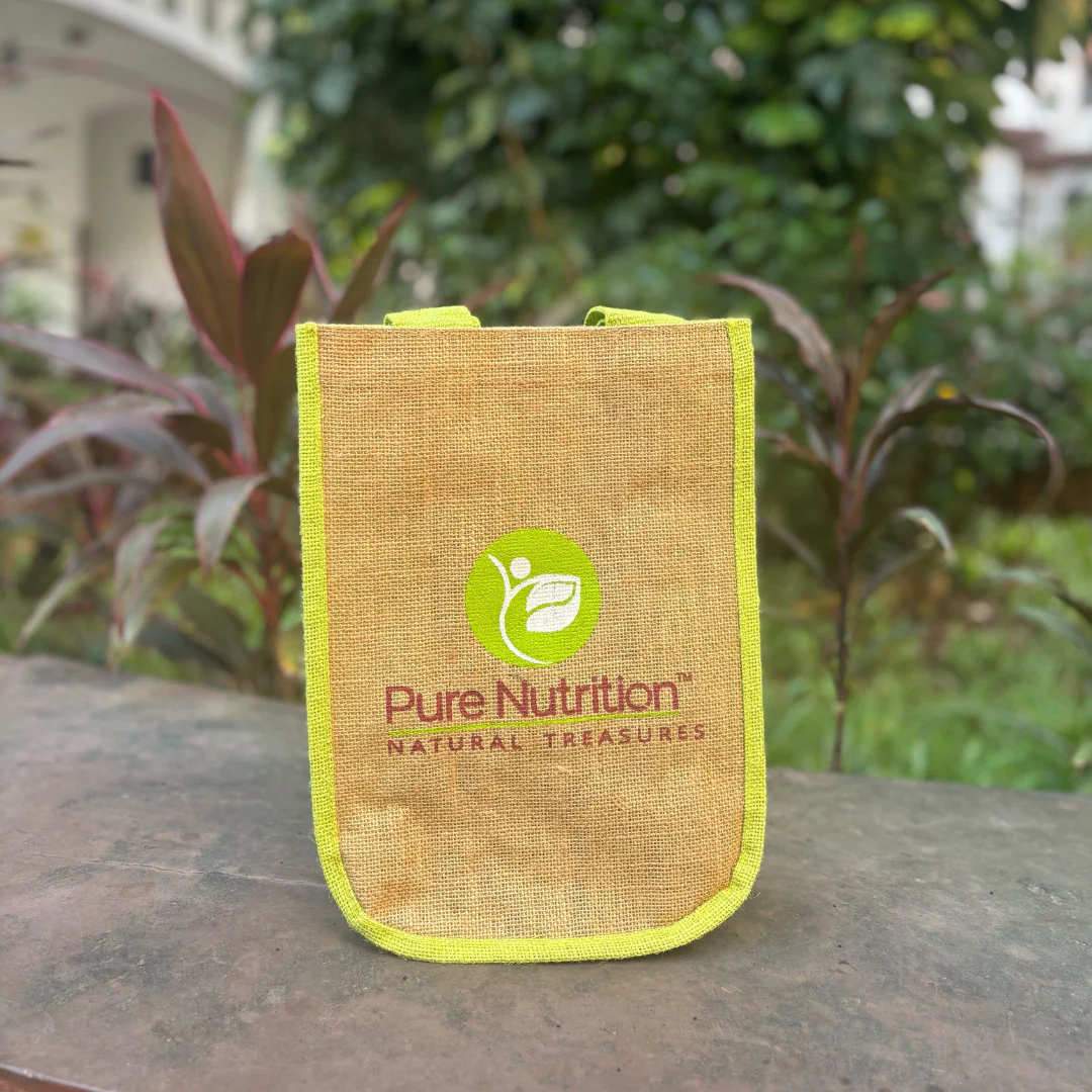 Pure Nutrition Eco-Friendly Jute Bag - Image 2