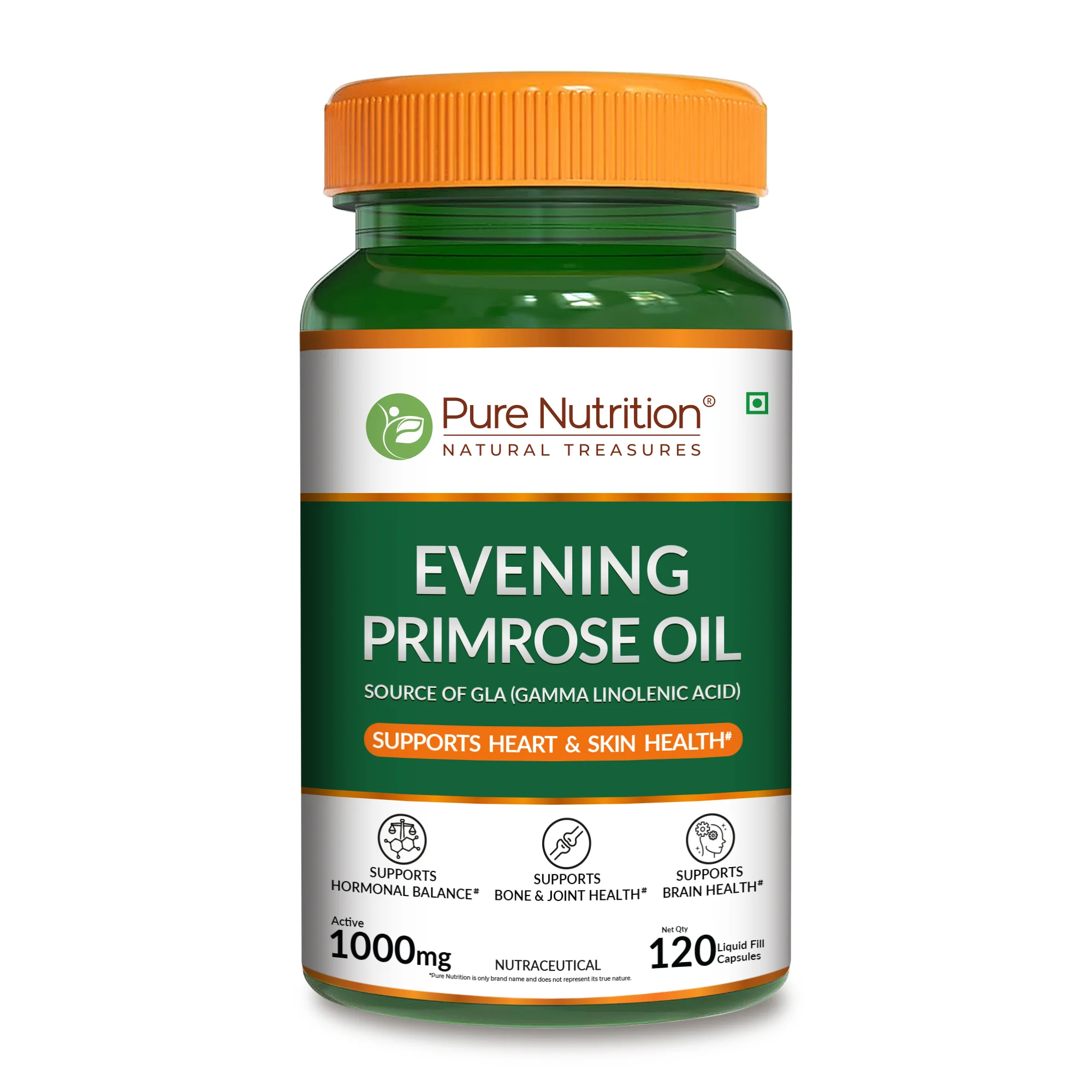 Pure Nutrition Evening Primrose Oil Source of GLA (Gamma Linolenic Acid) - Image 2