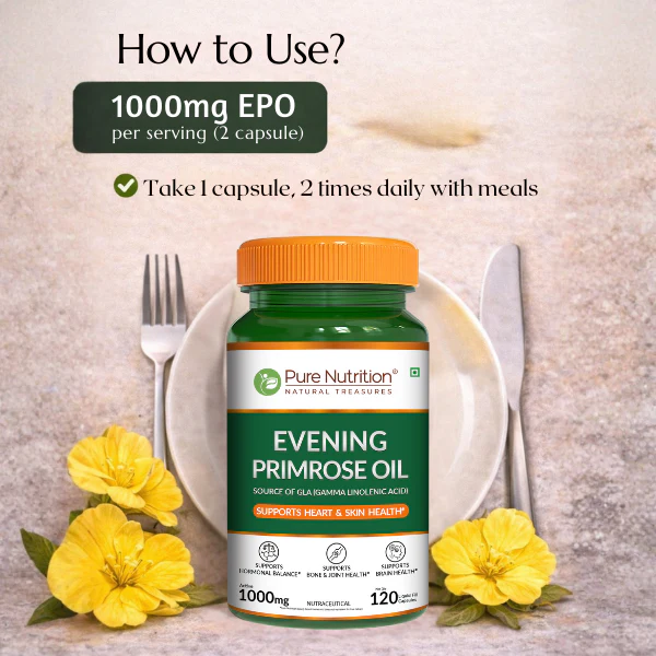 Pure Nutrition Evening Primrose Oil Source of GLA (Gamma Linolenic Acid) - Image 6