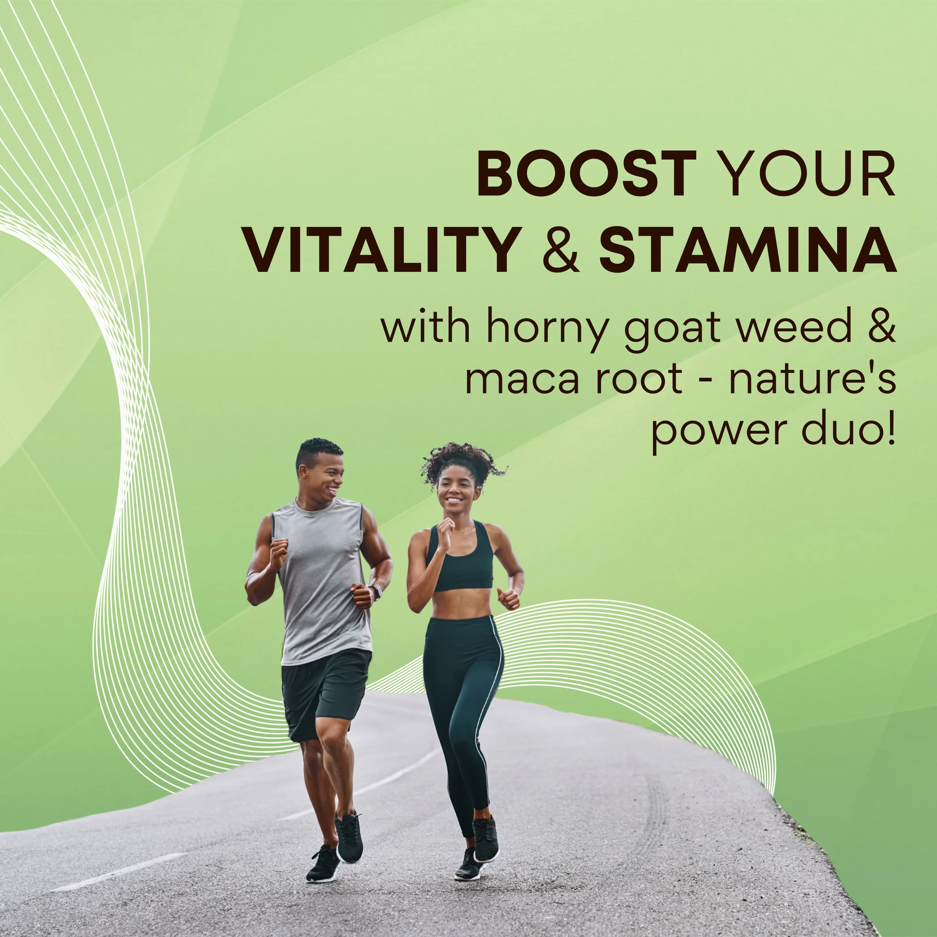 Pure Nutrition Horny Goat Weed with Maca Root Extract – 120 Veg Capsules - Image 5