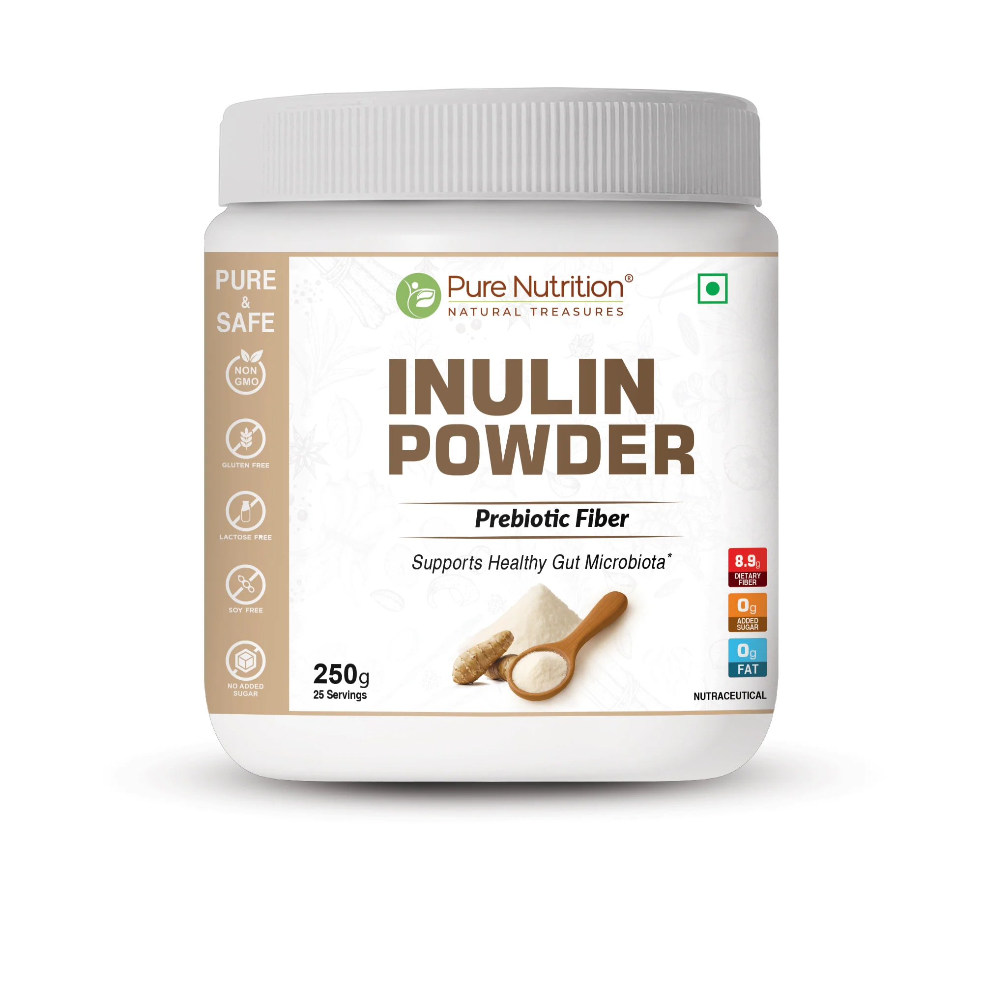 Pure Nutrition Inulin Powder – Prebiotic Fiber – 250g - Image 5