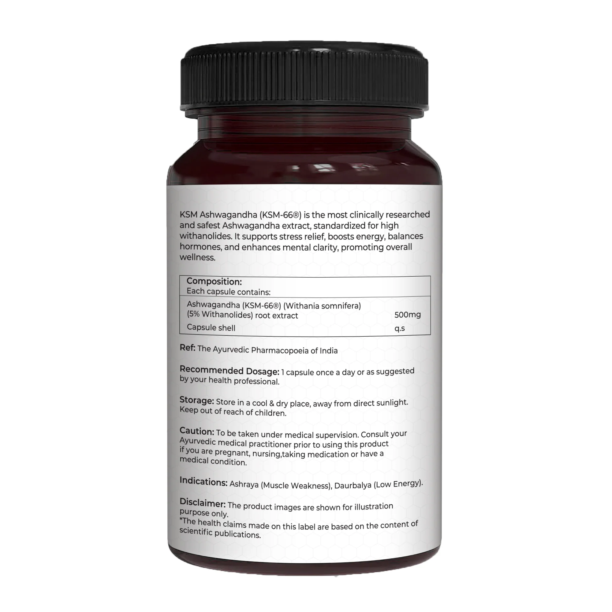 Pure Nutrition KSM-66 Ashwagandha 500mg | Standardized Root Extract - Image 11