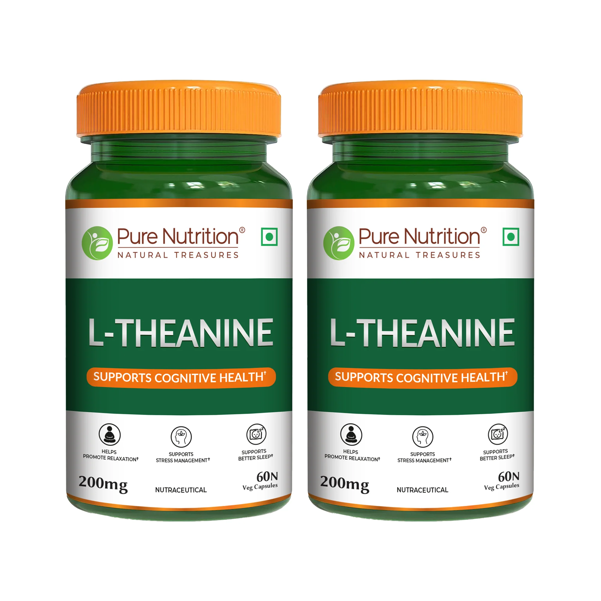 Pure Nutrition L-Theanine Capsules 200mg - Image 7