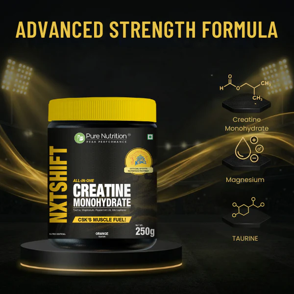 Pure Nutrition NXTSHIFT Creatine Monohydrate with Taurine & Magnesium - Image 3