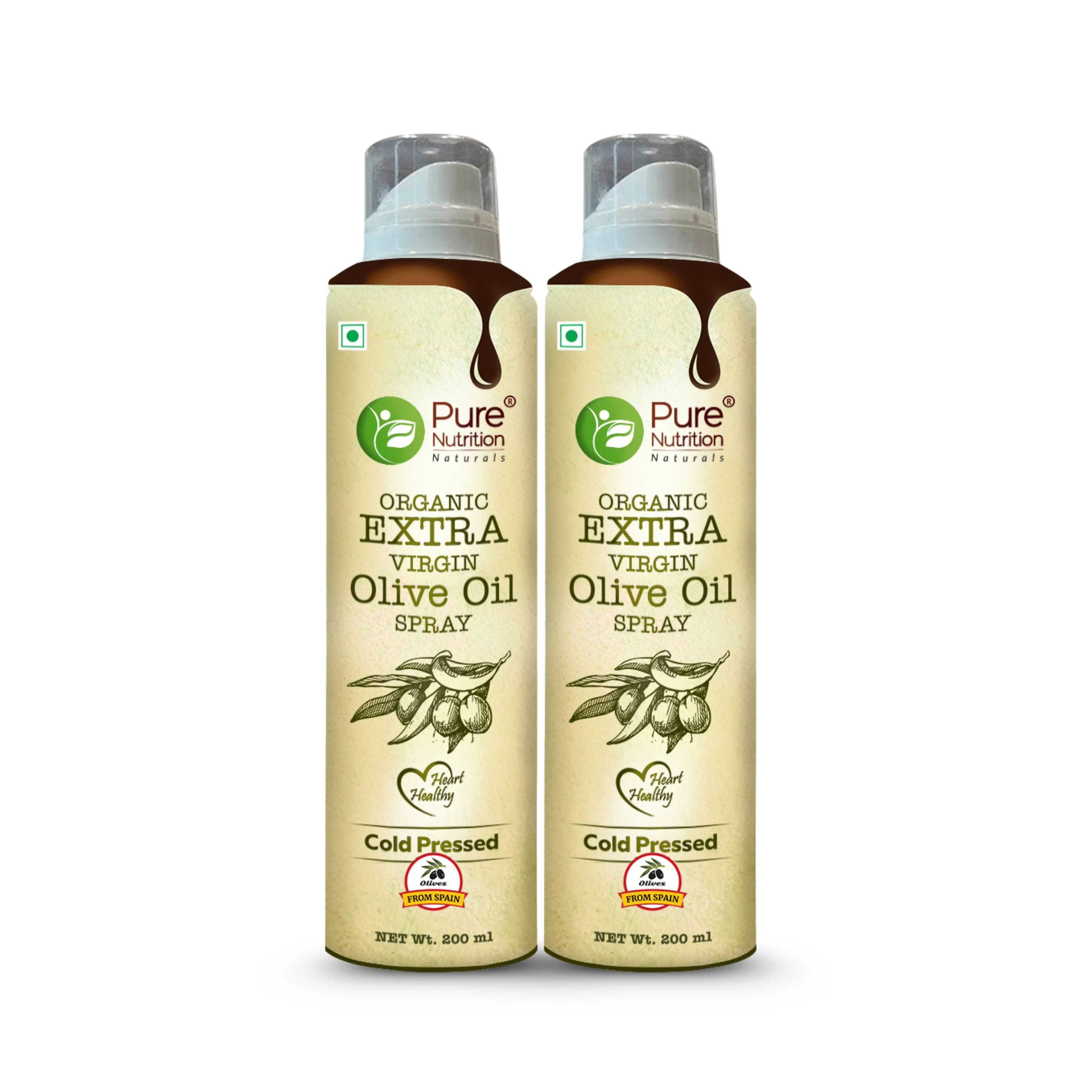 Olive Oil Cooking Spray 200ml | 100% Organic, Extra Virgin, Cold Pressed | Ideal for Cooking, Baking, Dressing, and Massage - Image 10