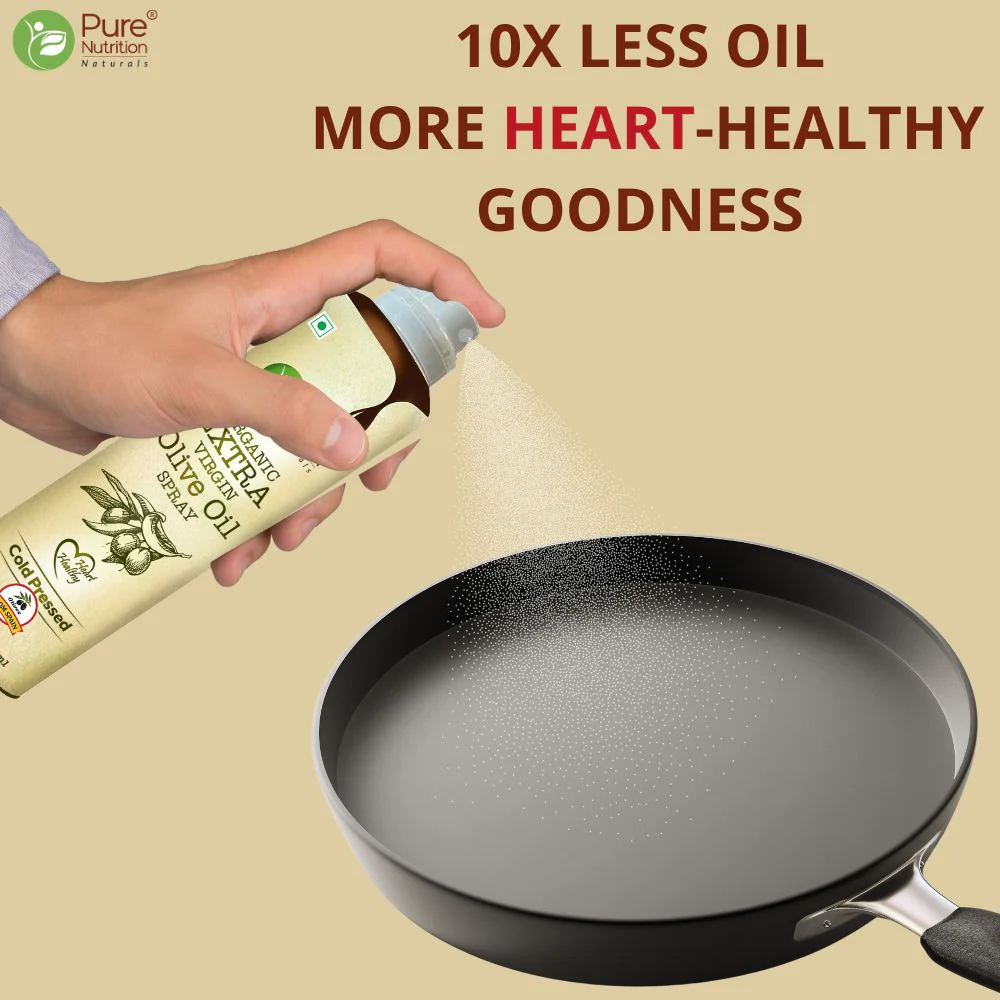 Olive Oil Cooking Spray 200ml | 100% Organic, Extra Virgin, Cold Pressed | Ideal for Cooking, Baking, Dressing, and Massage - Image 6