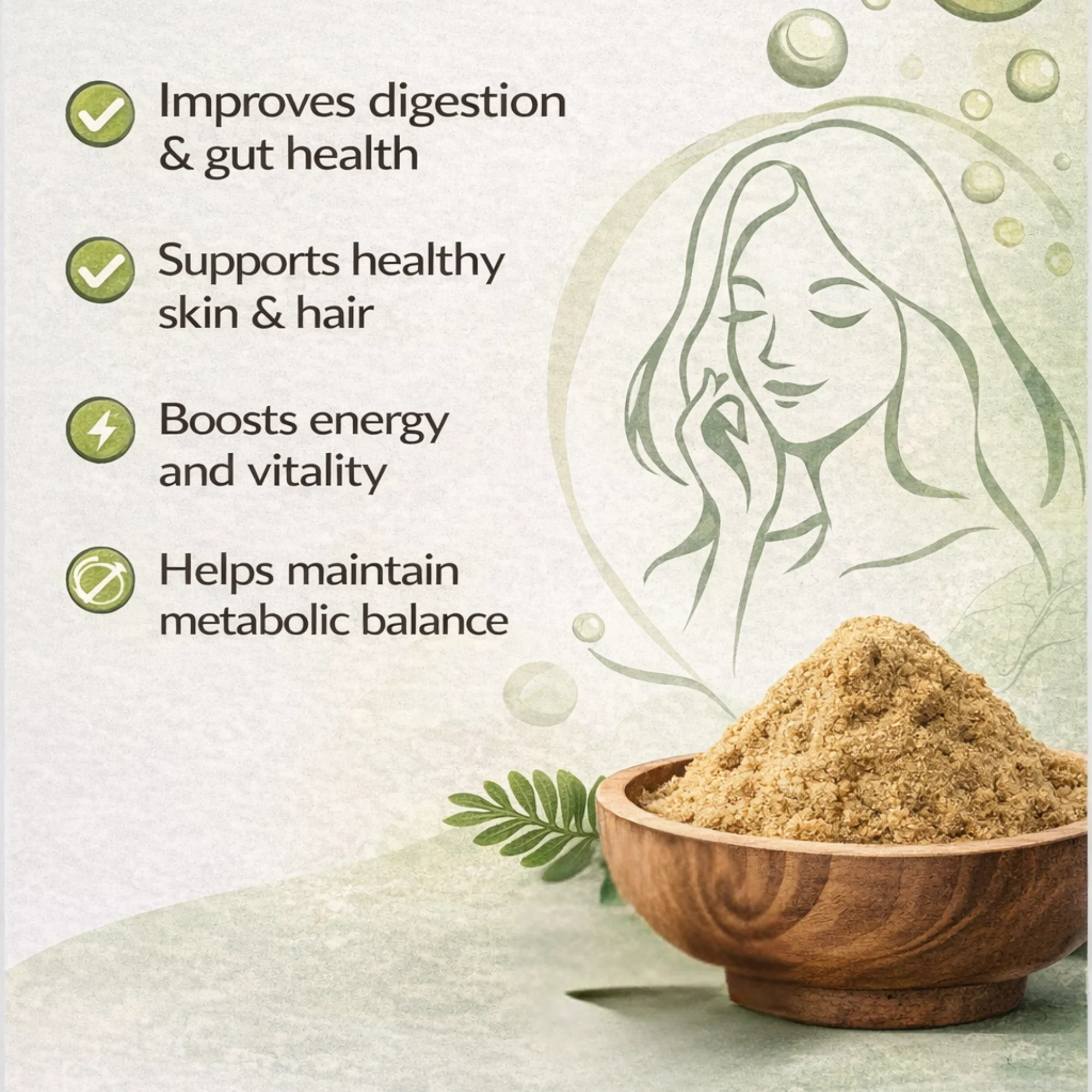 Pure Nutrition Organic Amla Powder  | Natural Herbal Powder - Image 4