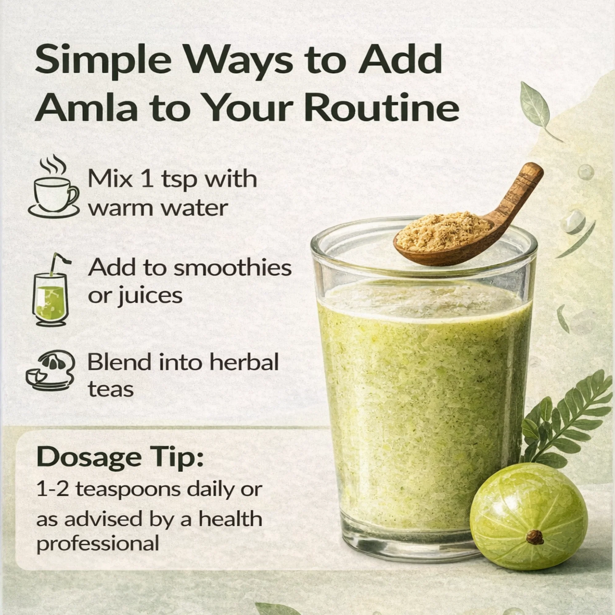 Pure Nutrition Organic Amla Powder  | Natural Herbal Powder - Image 5