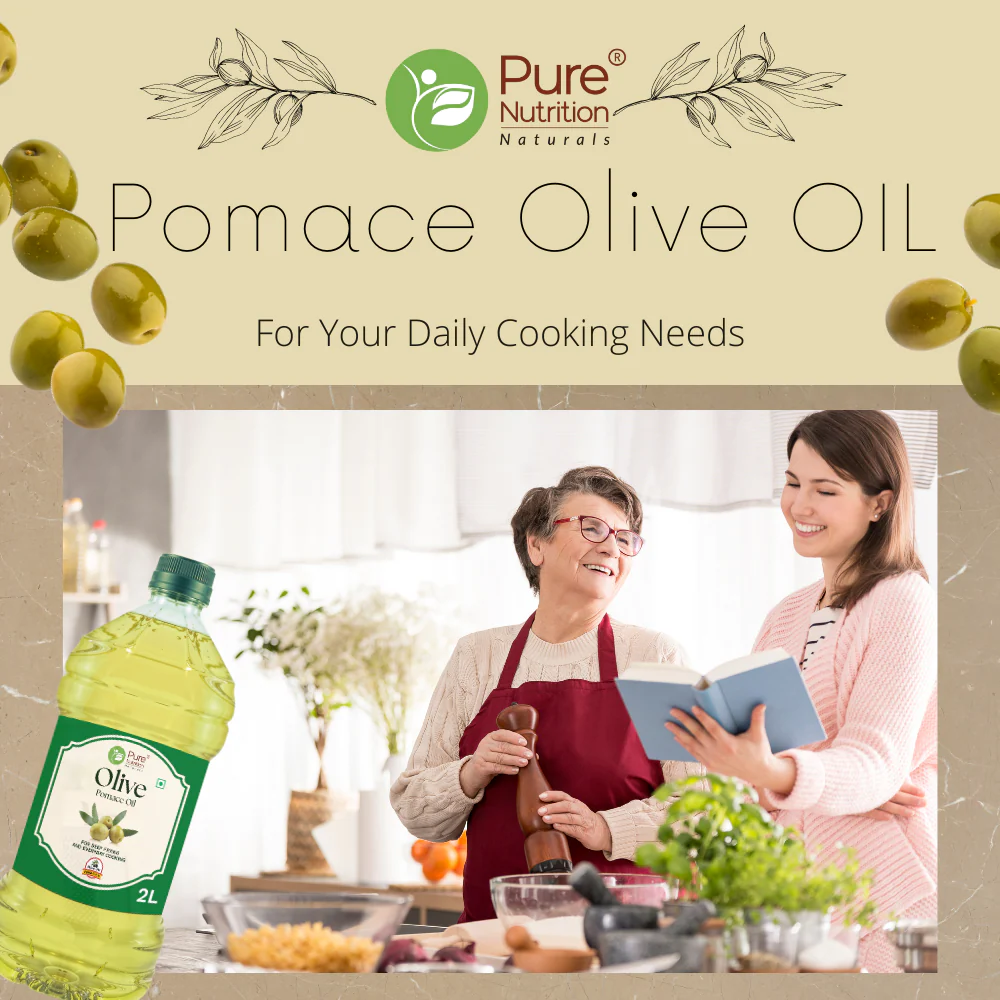 Pomace Olive Oil: Ideal for Indian Cooking & Deep Frying | Low in Saturated Fat - 2L - Image 4