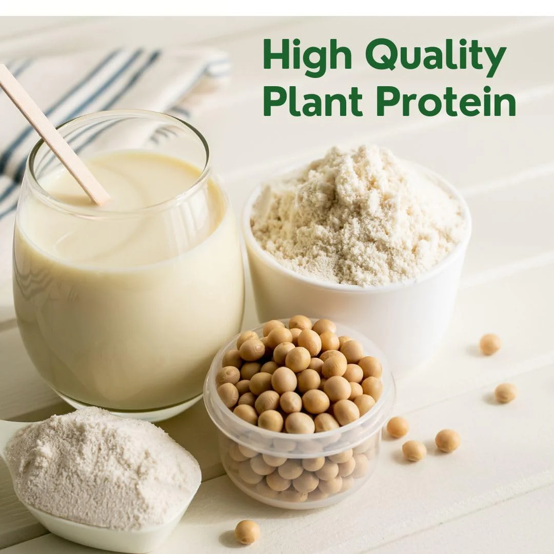 Pure Nutrition Soy Protein Powder, 100% Pure - 1kg | Isolate 90%, Unflavoured - For Muscle Growth, Recovery, and Overall Health. - Image 6