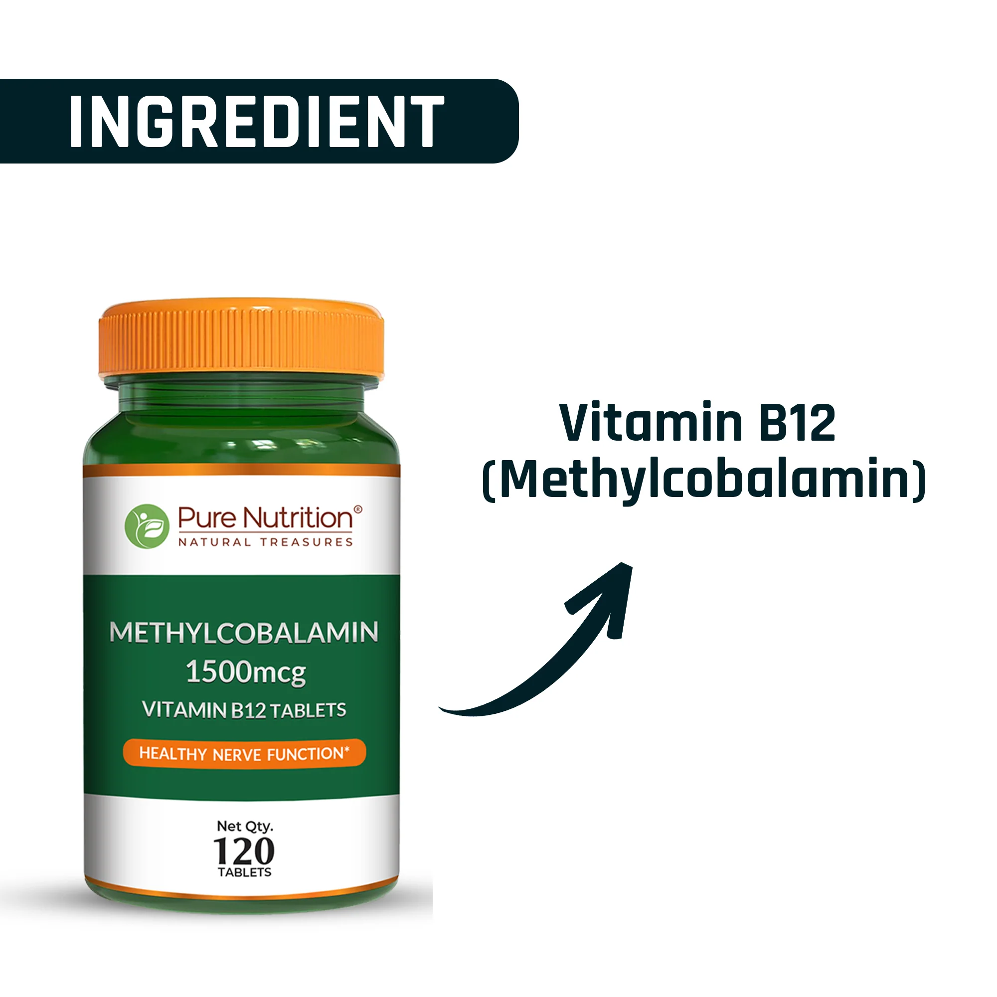 Pure Nutrition Vitamin B12 Methylcobalamin 1500 mcg - Image 5