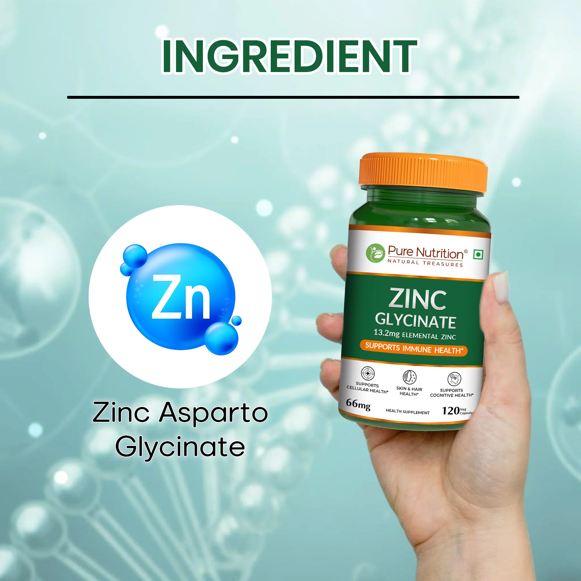 Pure Nutrition Zinc Glycinate - Image 5