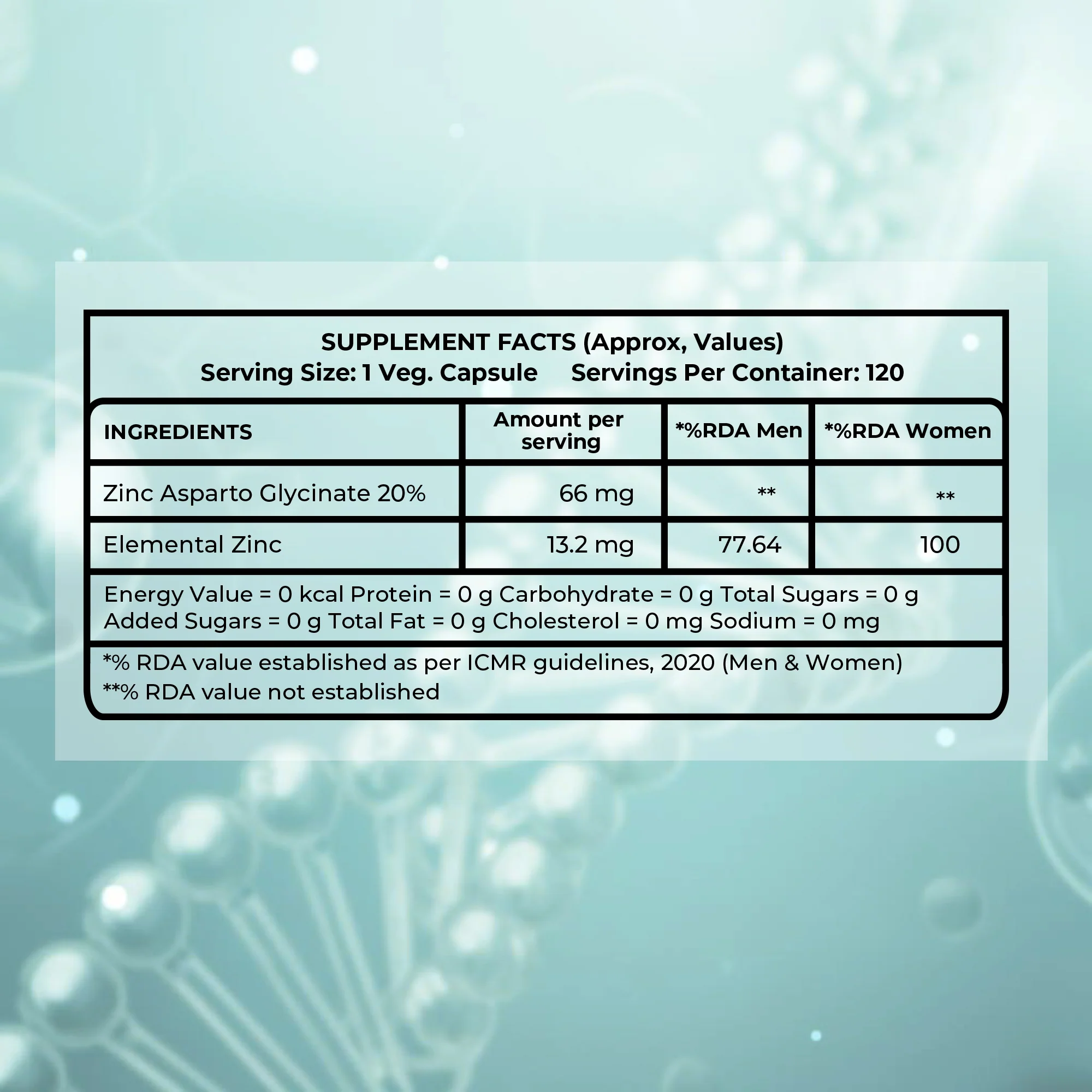 Pure Nutrition Zinc Glycinate - Image 7