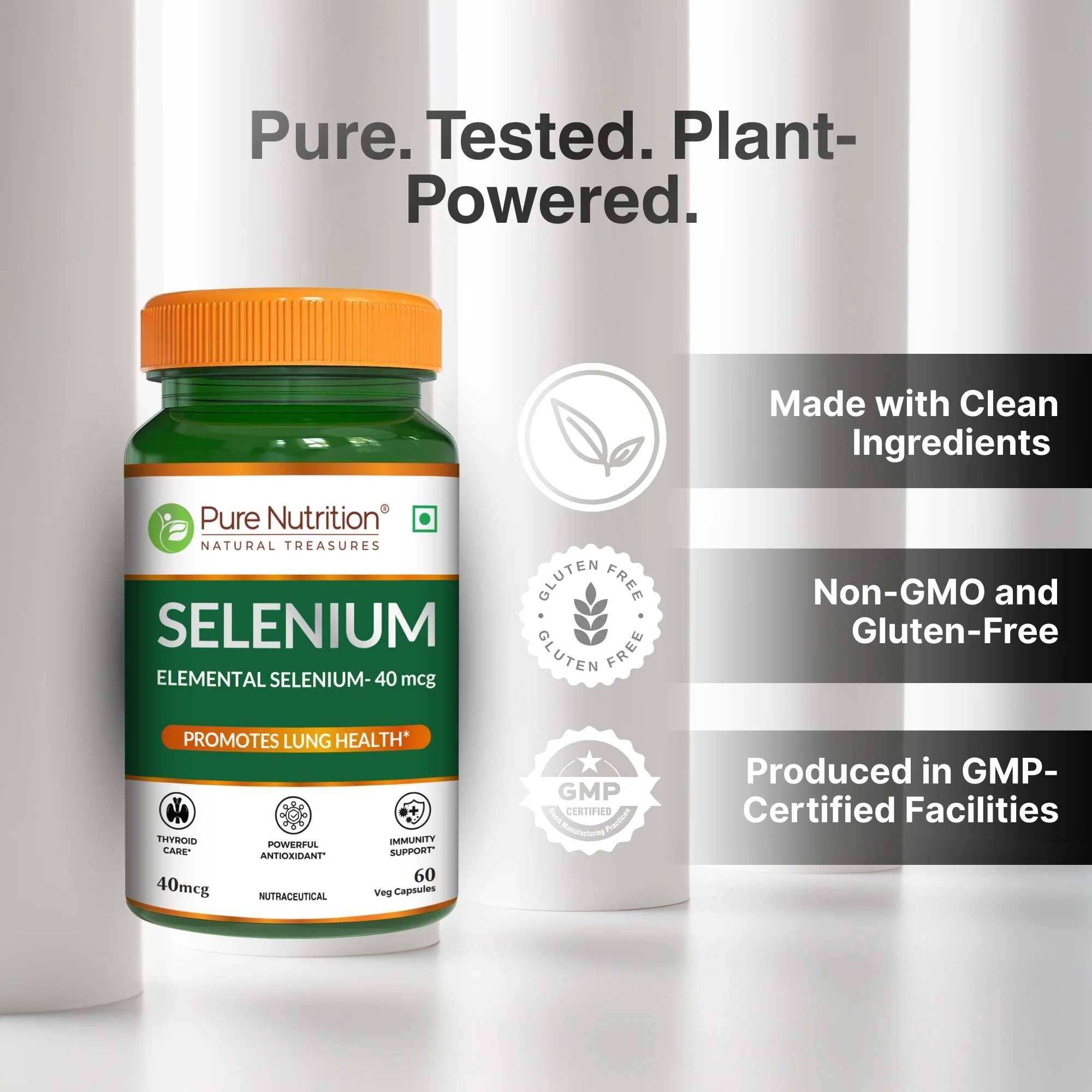 Selenium Supplement – 60 Veg Capsules for Immunity & Wellness - Image 5