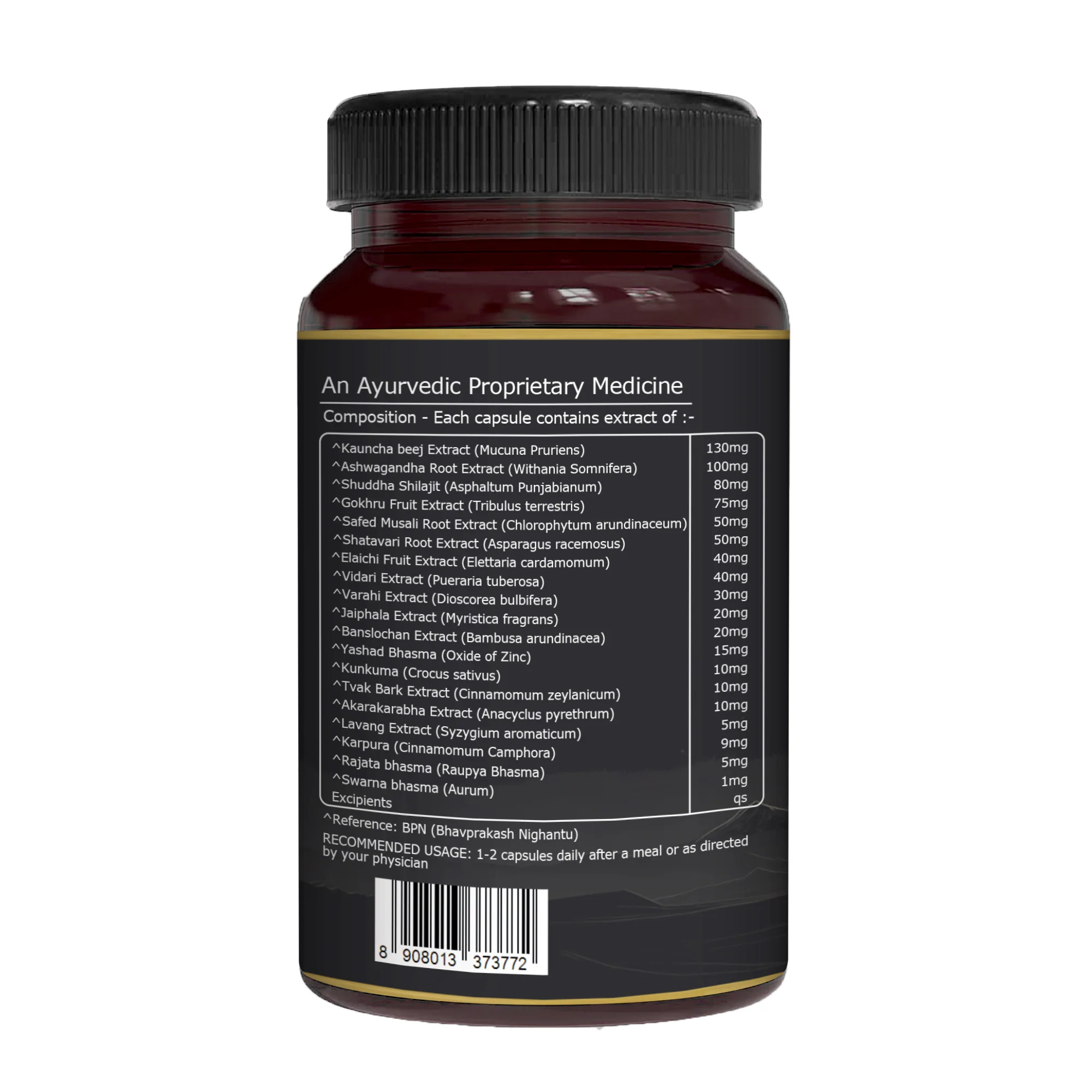 Shilajit Gold with Gokhru, Ashwagandha, Safed Musali, and Shatavari -Capsules | Supports Vitality and Wellness - Image 12