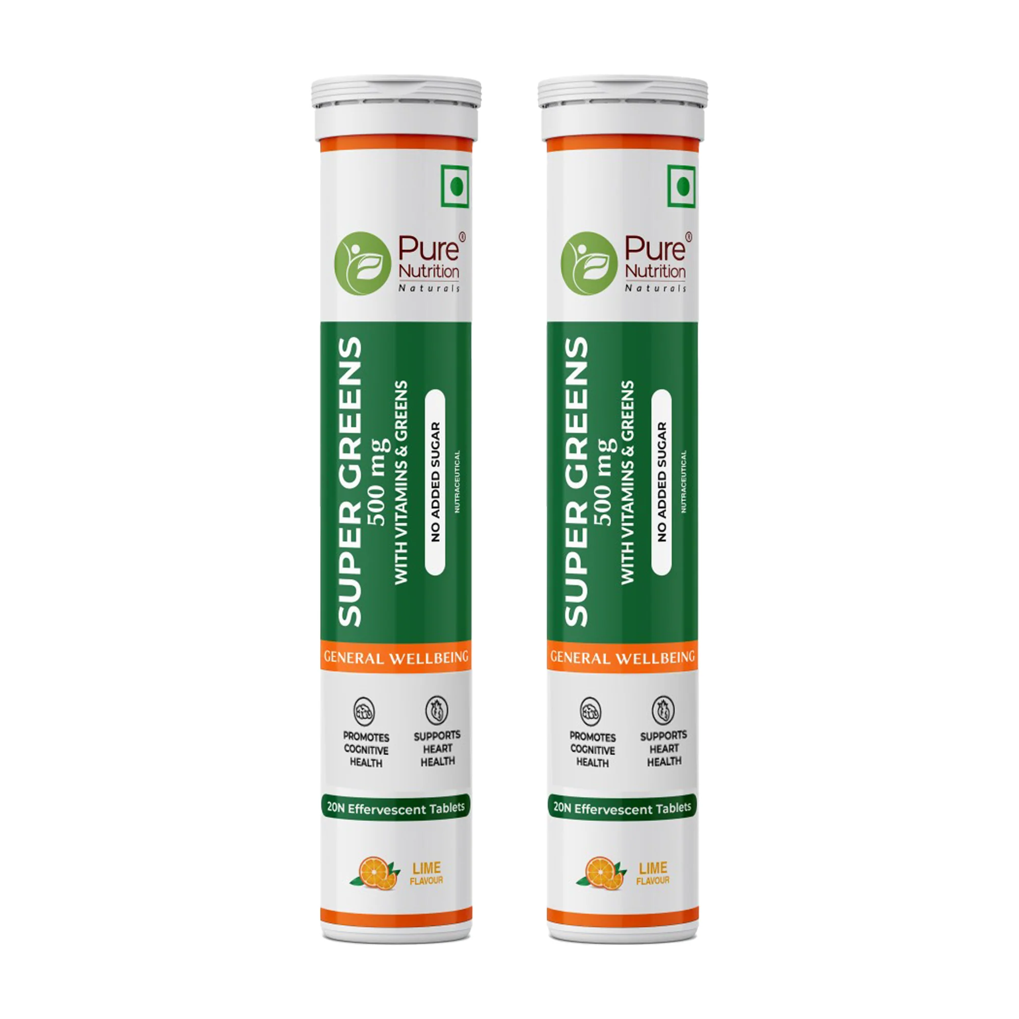 Super Greens 500mg with Vitamins & Greens - Effervescent Tablets - Image 7