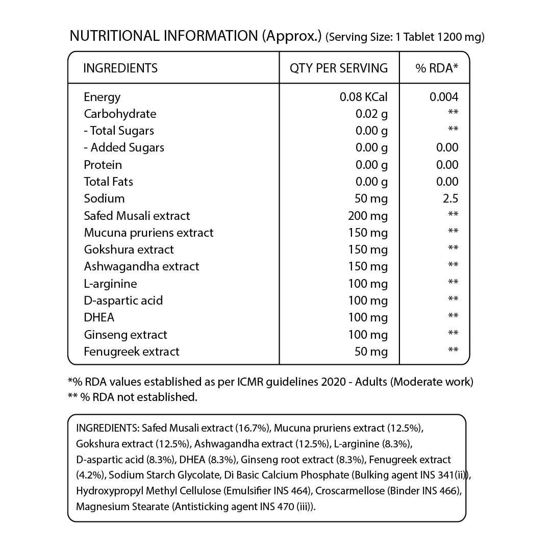 Testoboost - 60 Tablets - Image 3