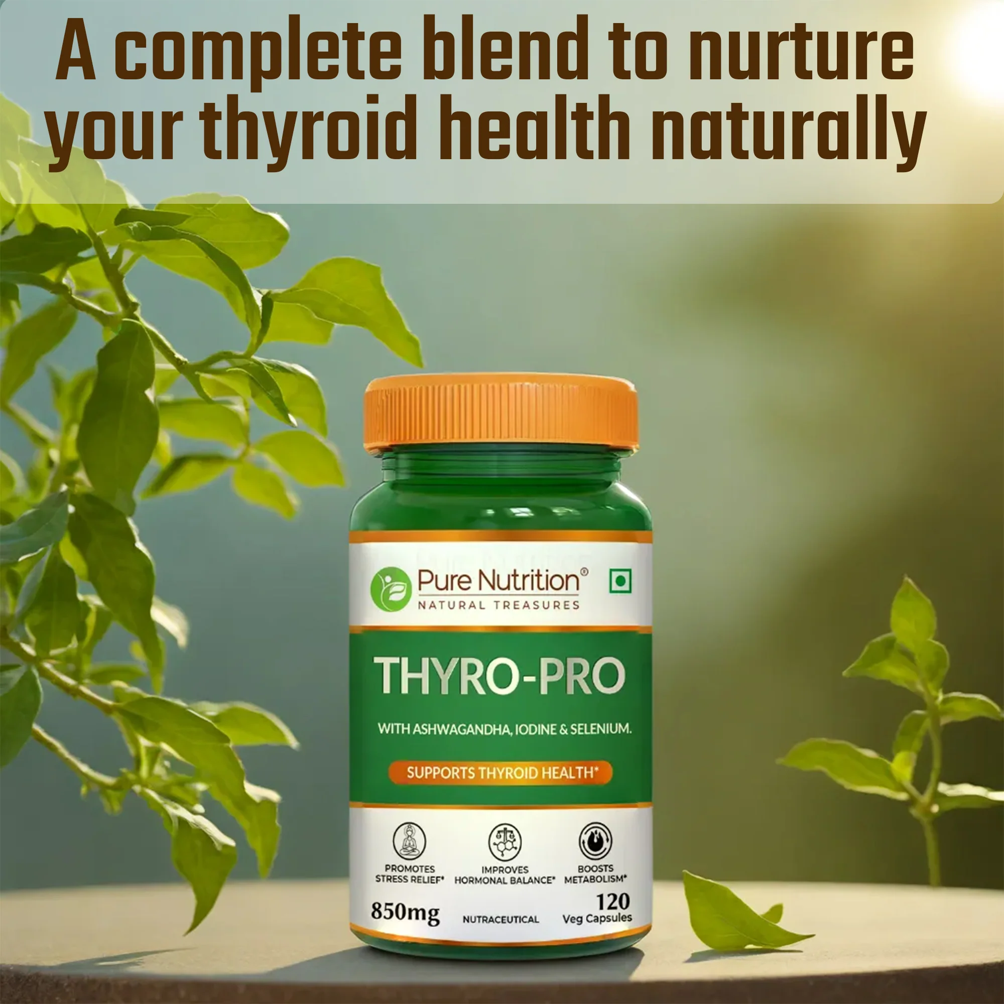 Thyroid Support with Thyro Pro – 120 Veg Capsules - Image 4