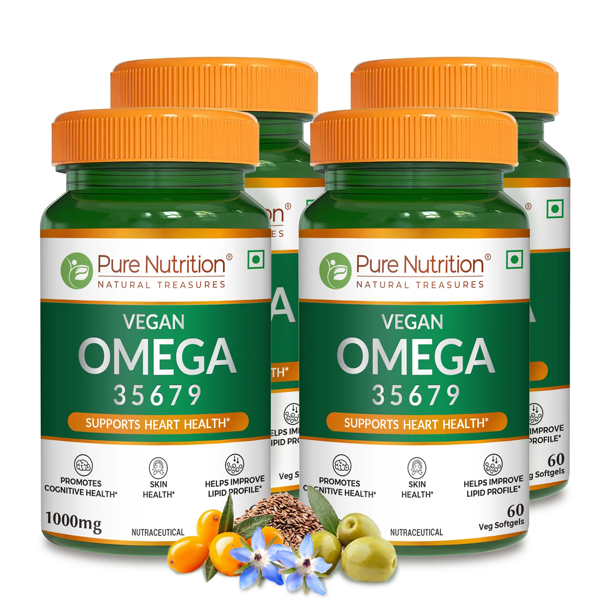 Vegan Omega Softgels – Essential 3-5-6-7-9 Fatty Acids - Image 10