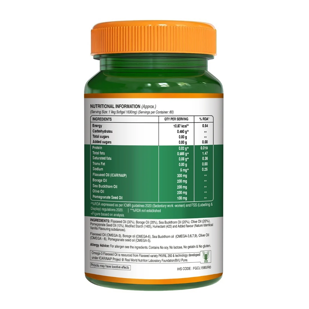 Vegan Omega Softgels – Essential 3-5-6-7-9 Fatty Acids - Image 5