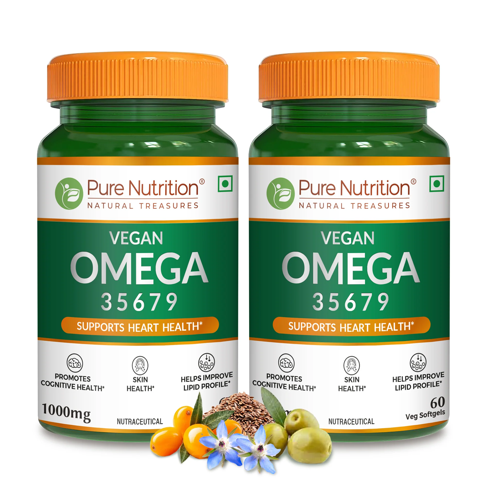 Vegan Omega Softgels – Essential 3-5-6-7-9 Fatty Acids - Image 8