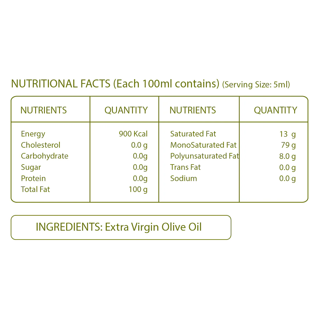 Virgin Olive Oil 500ml | Cold Pressed, 100% Pure & Unrefined - Image 6