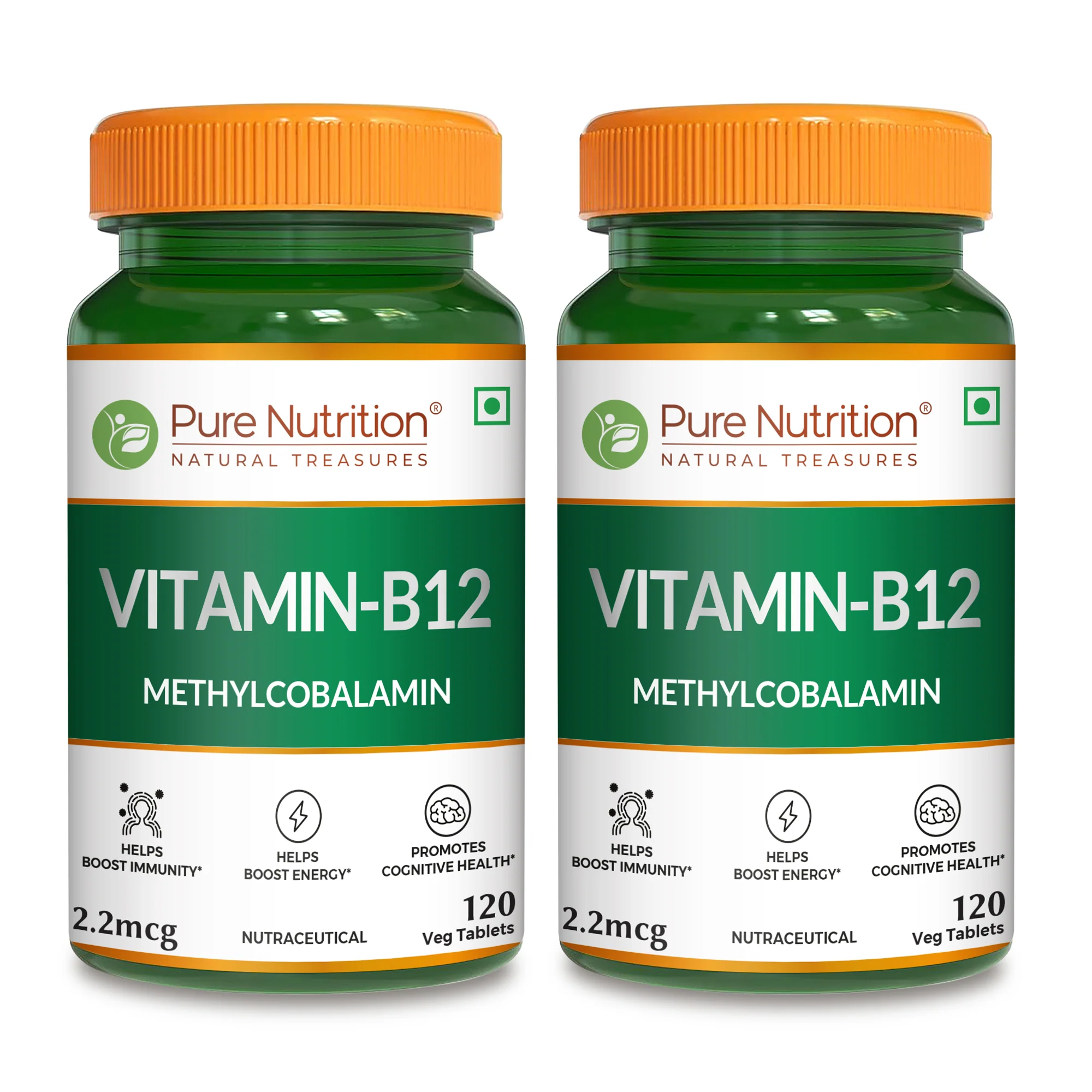 Vitamin B12 from Methylcobalamin - 120 Vegetarian Tablets | Supports Energy and Overall Wellness for Men and Women - Image 7