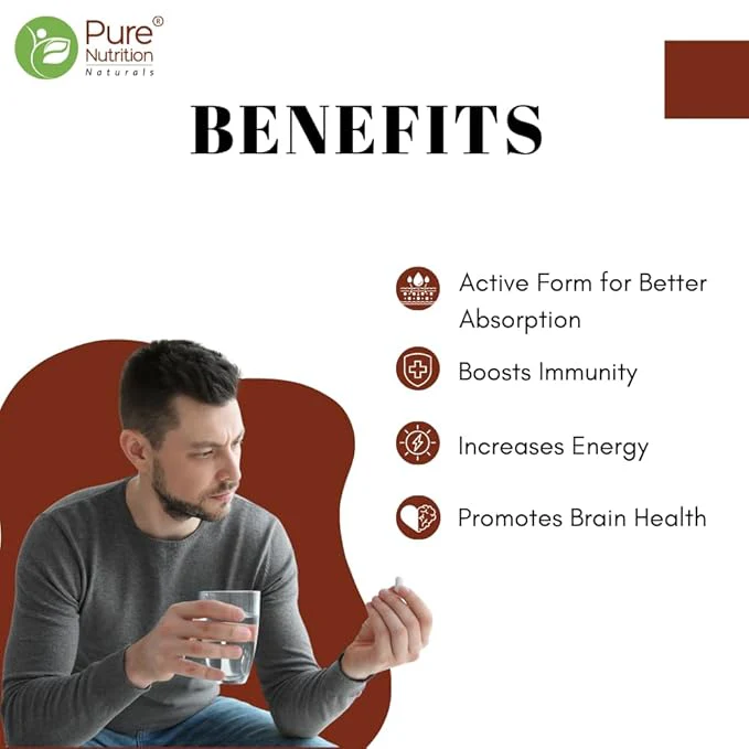Vitamin B12 Methylcobalamin - 60 Vegetarian Tablets | Supports Energy and Overall Wellness for Men and Women - Image 3
