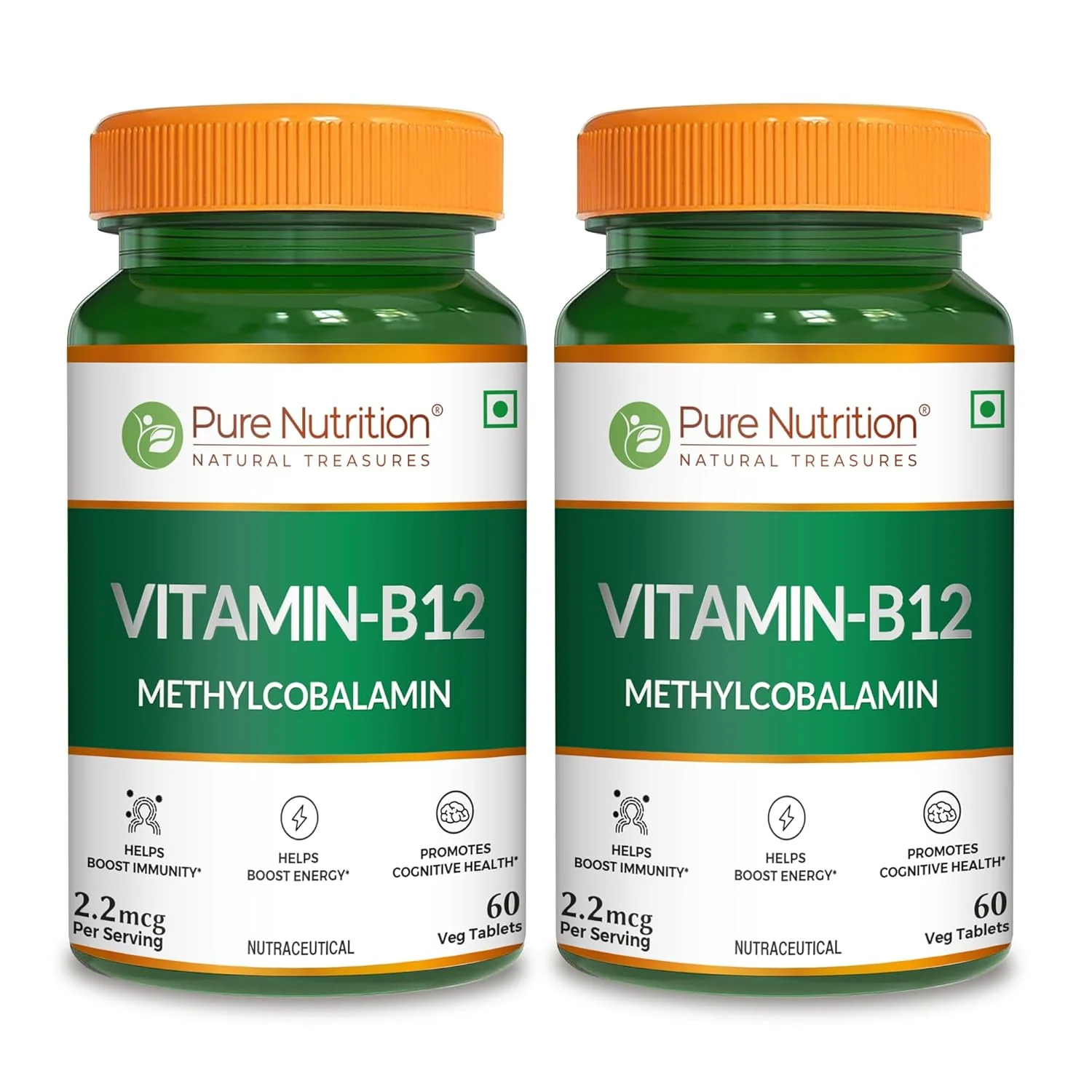 Vitamin B12 Methylcobalamin - 60 Vegetarian Tablets | Supports Energy and Overall Wellness for Men and Women - Image 7