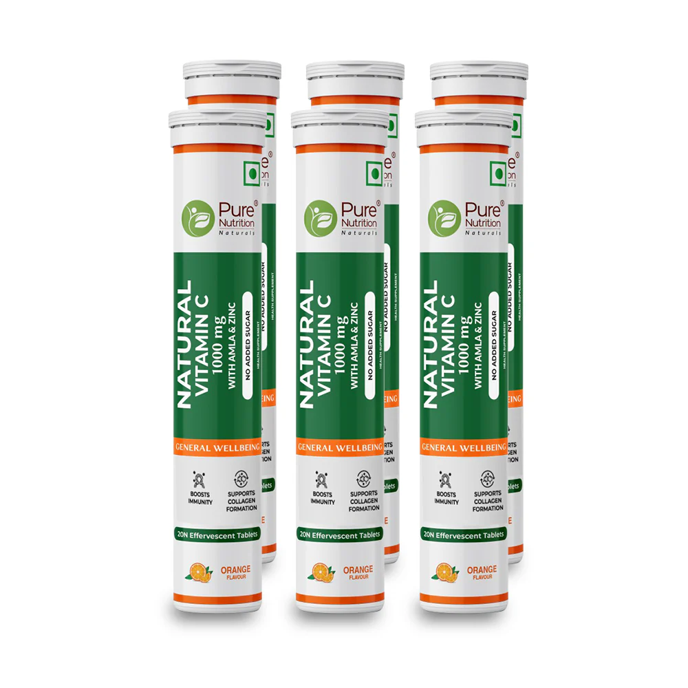 Vitamin C with Amla & Zinc For Immunity & Skin Care |Orange Flavour - 20 Effervescent Tablets - Image 10