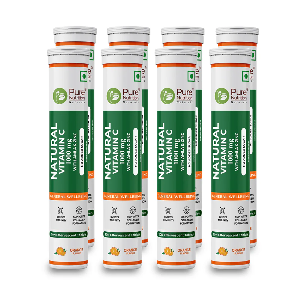 Vitamin C with Amla & Zinc For Immunity & Skin Care |Orange Flavour - 20 Effervescent Tablets - Image 11