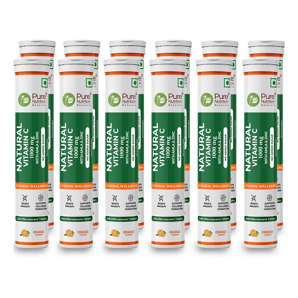 Vitamin C with Amla & Zinc For Immunity & Skin Care |Orange Flavour - 20 Effervescent Tablets - Image 13