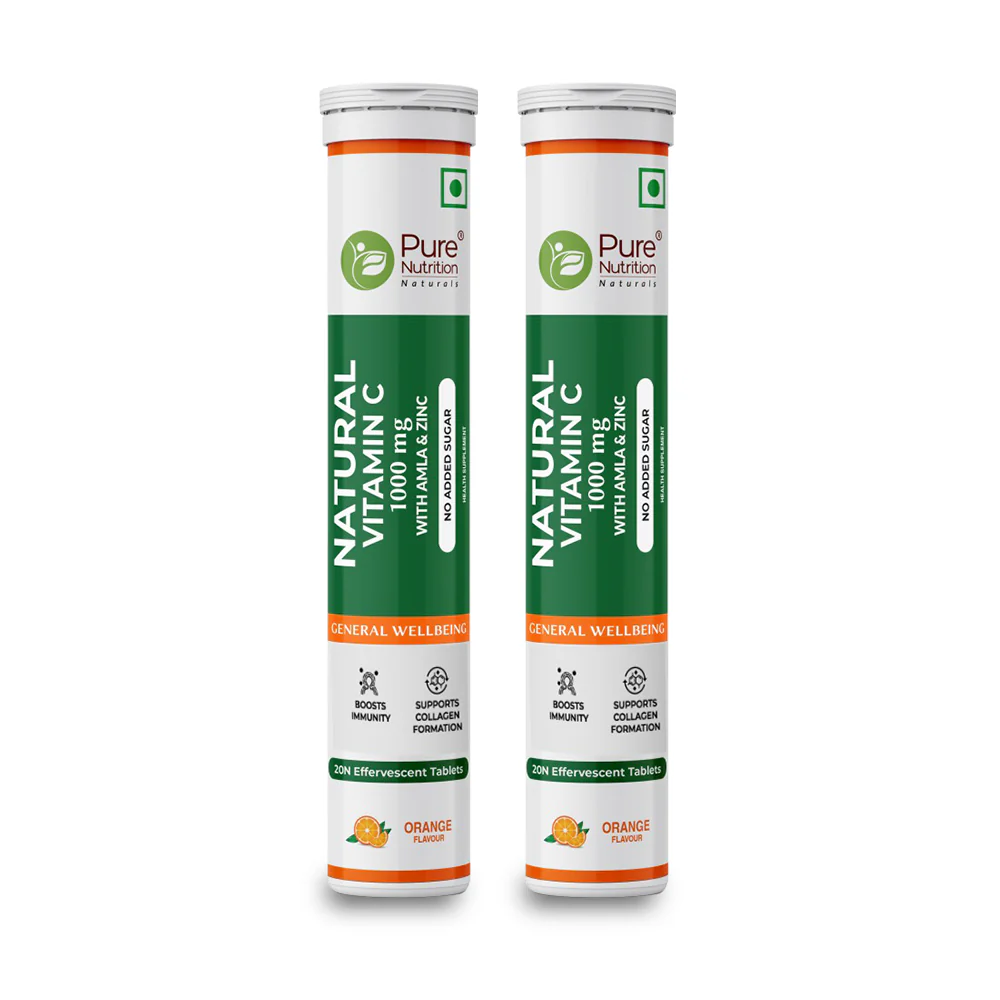 Vitamin C with Amla & Zinc For Immunity & Skin Care |Orange Flavour - 20 Effervescent Tablets - Image 8