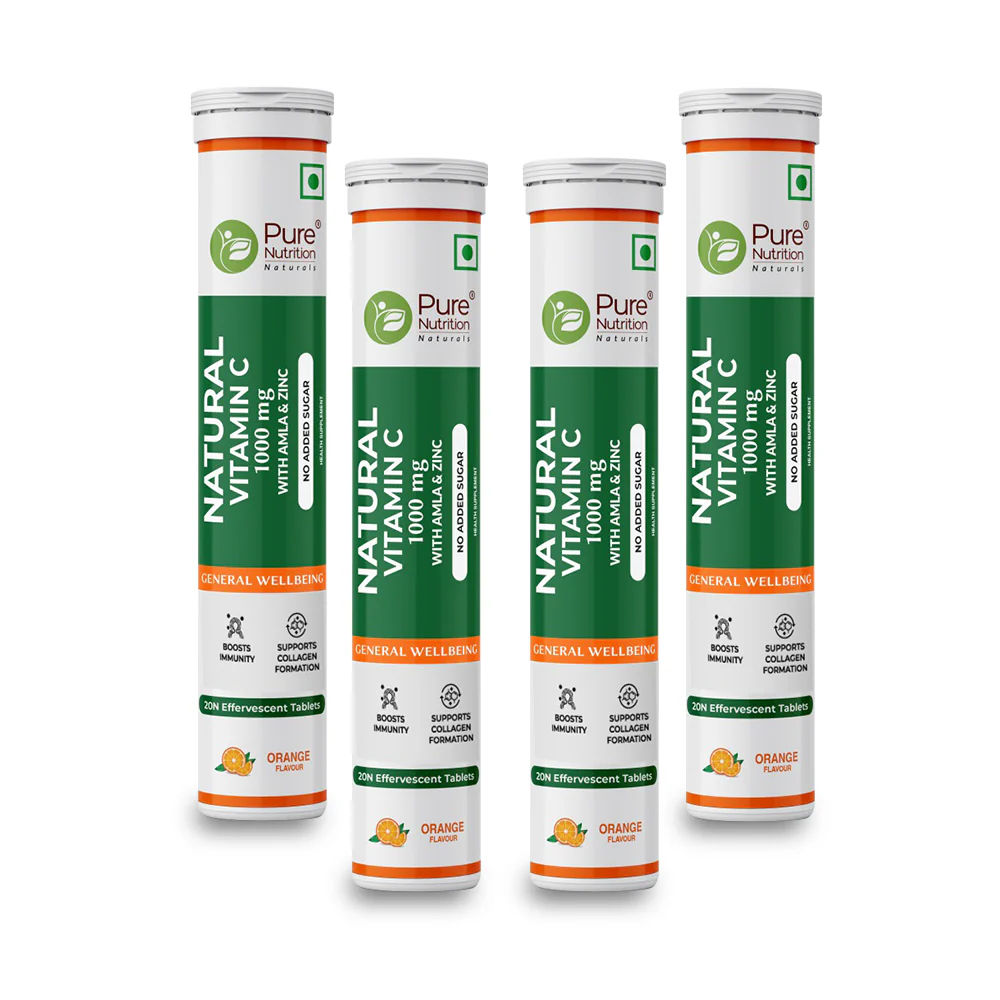 Vitamin C with Amla & Zinc For Immunity & Skin Care |Orange Flavour - 20 Effervescent Tablets - Image 9