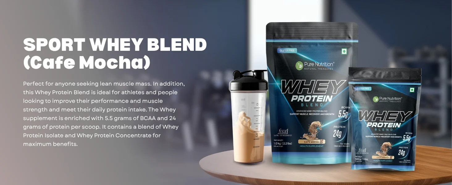 Whey Protein Blend For Muscle building, Lean muscle building -1Kg - Image 4