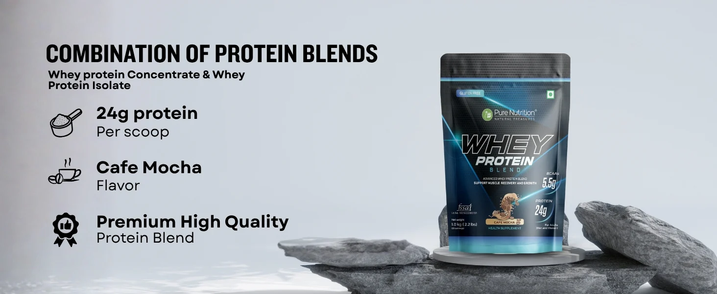 Whey Protein Blend For Muscle building, Lean muscle building -1Kg - Image 5