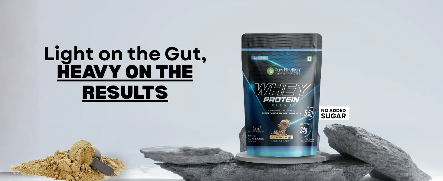 Whey Protein Blend For Muscle building, Lean muscle building -1Kg - Image 6